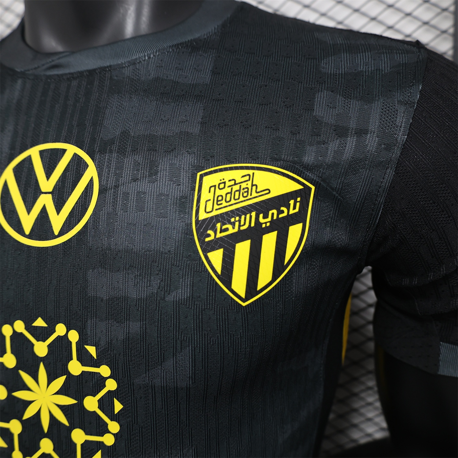 Al Ittihad Jeddah United 25-26 Third Jersey With Chest Sponsor - Player Version - UnitedFutballJersey