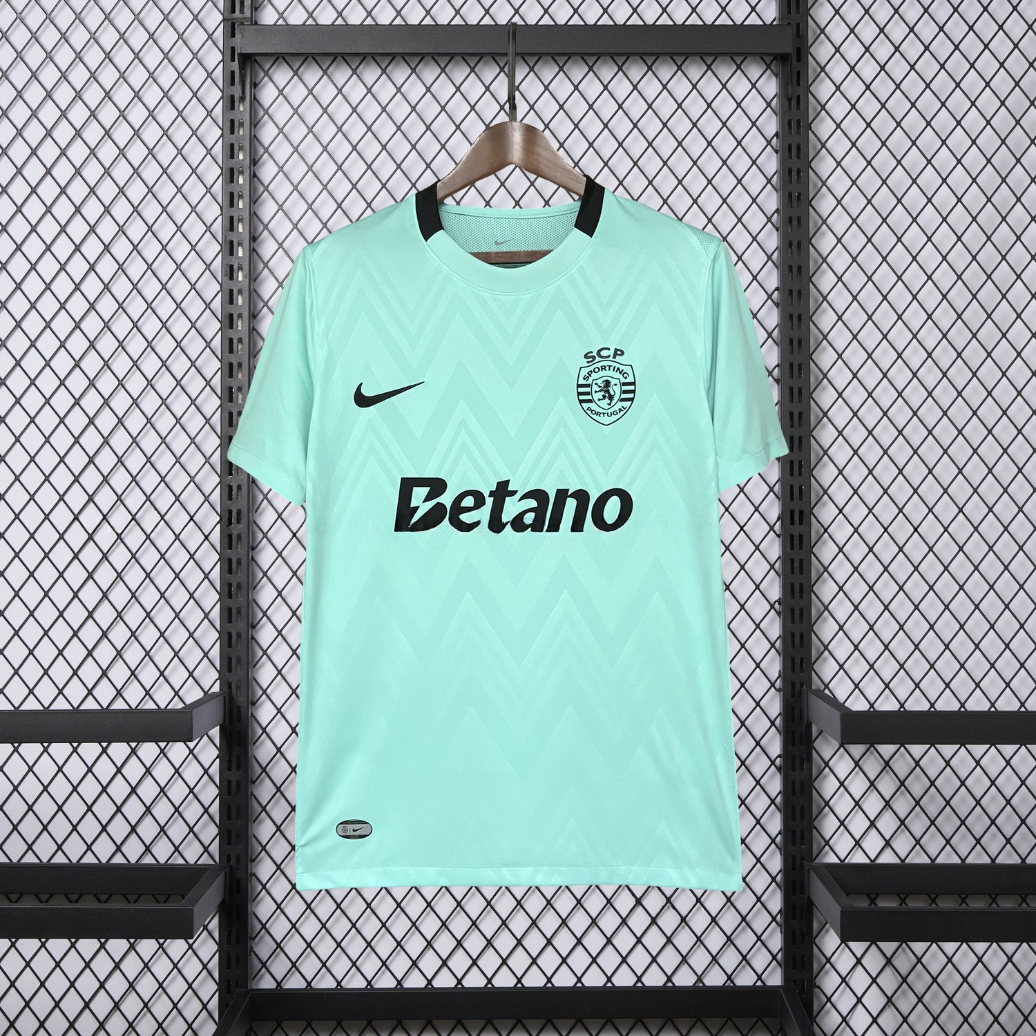 Sporting CP 25-26 Third Cyan Jersey - Fans Version - UnitedFutballJersey