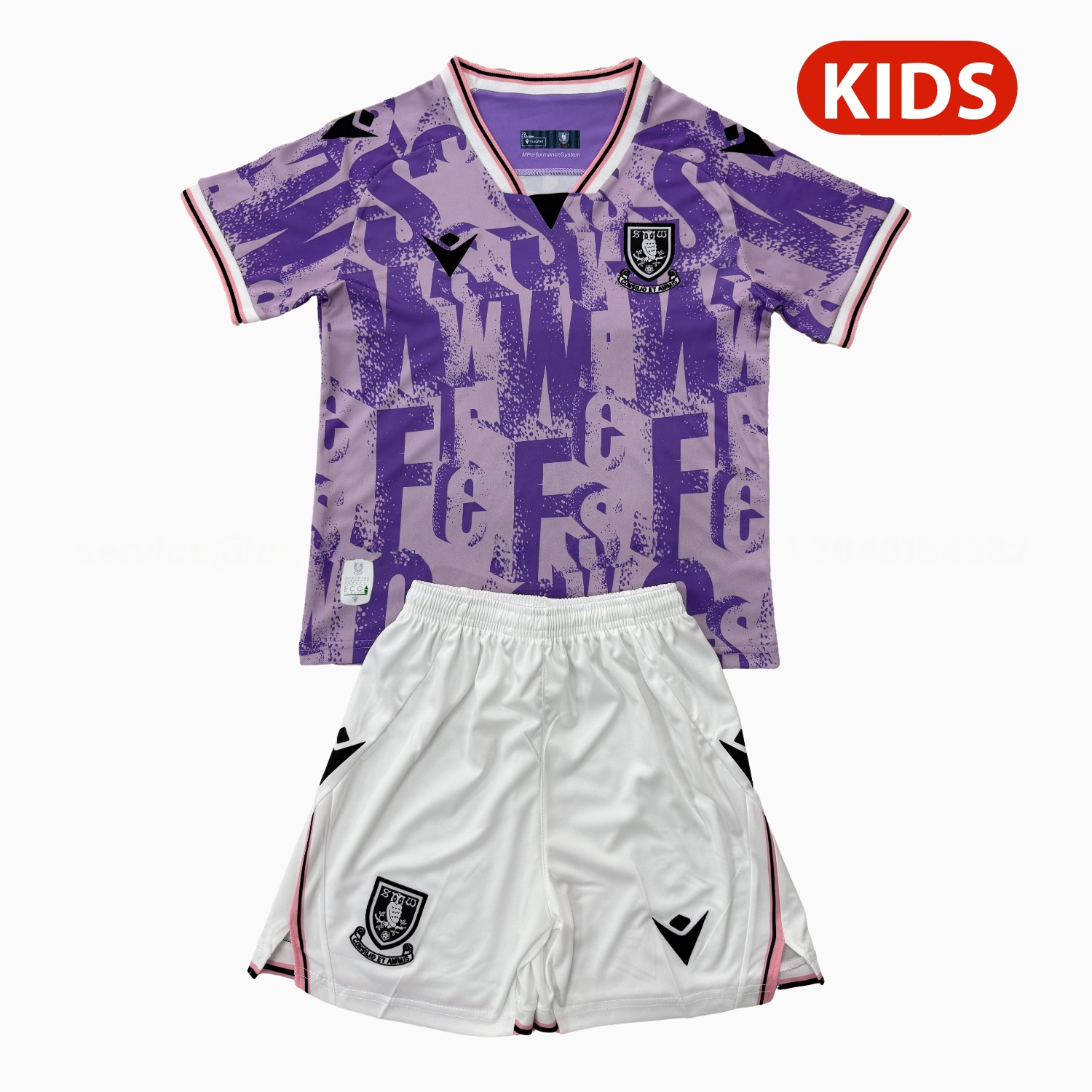 Sheffield Wednesday 25-26 Away Kids Kit - UnitedFutballJersey