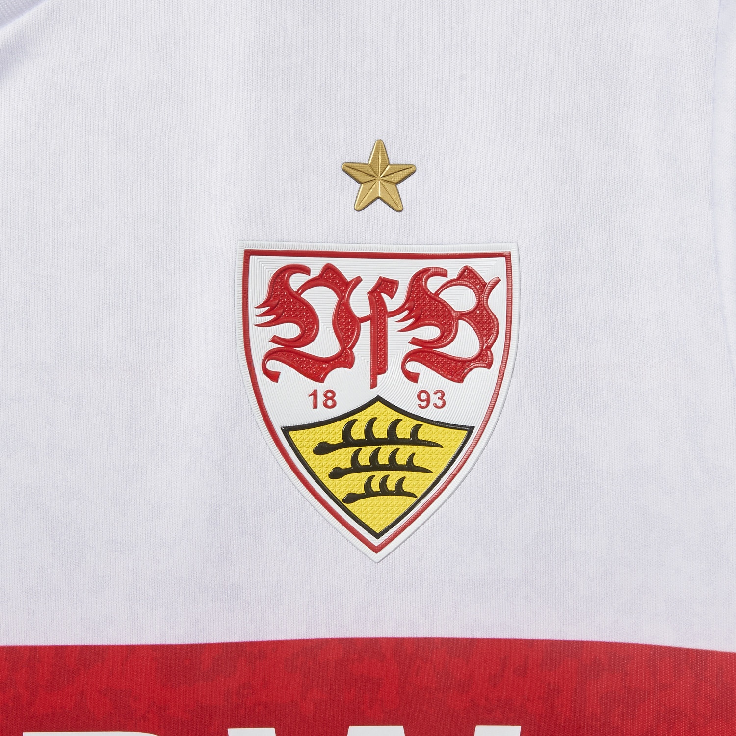 VfB Stuttgart 25-26 European Home Jersey - Fans Version - UnitedFutballJersey