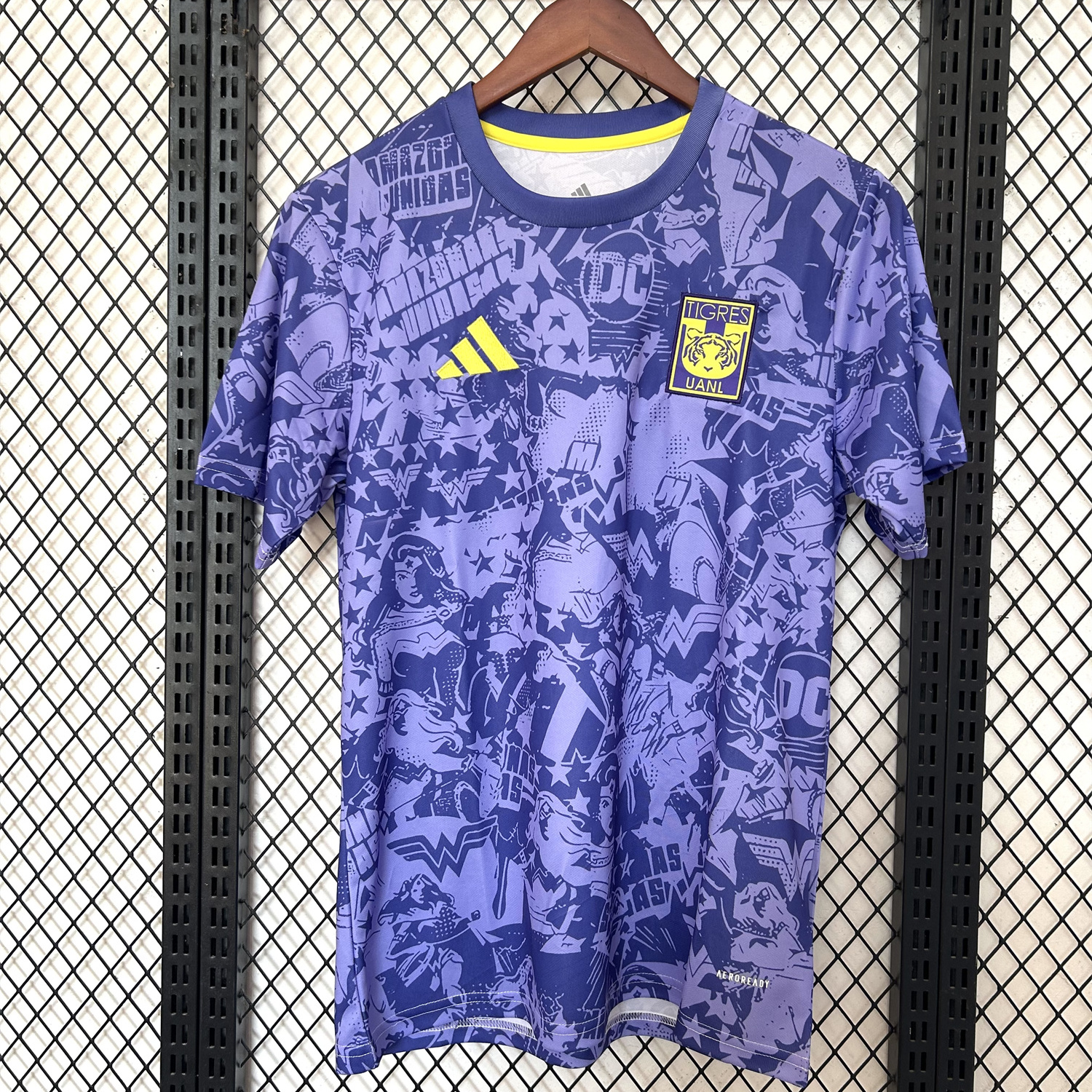 Tigres UANL 25-26 Blue And Purple Pre-match Training Jersey - Fans Version - UnitedFutballJersey