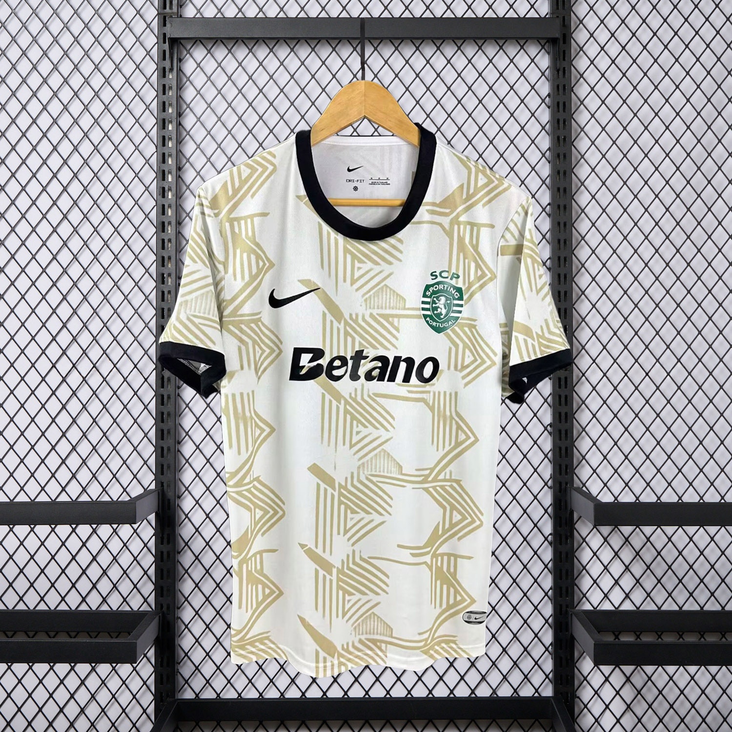Sporting CP 25-26 Yellow And White Special Jersey - Fans Version - UnitedFutballJersey