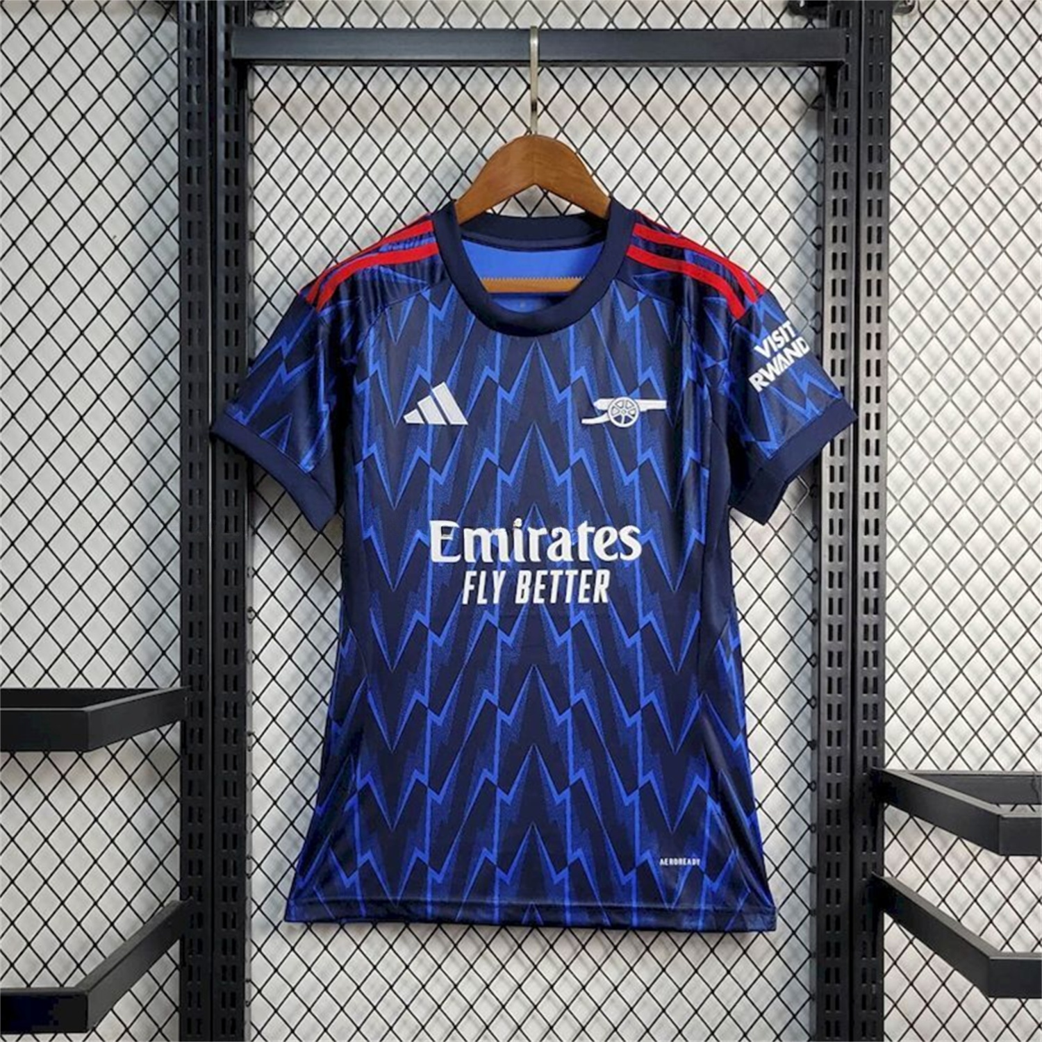Women's Arsenal 25-26 Away Blue Jersey - UnitedFutballJersey