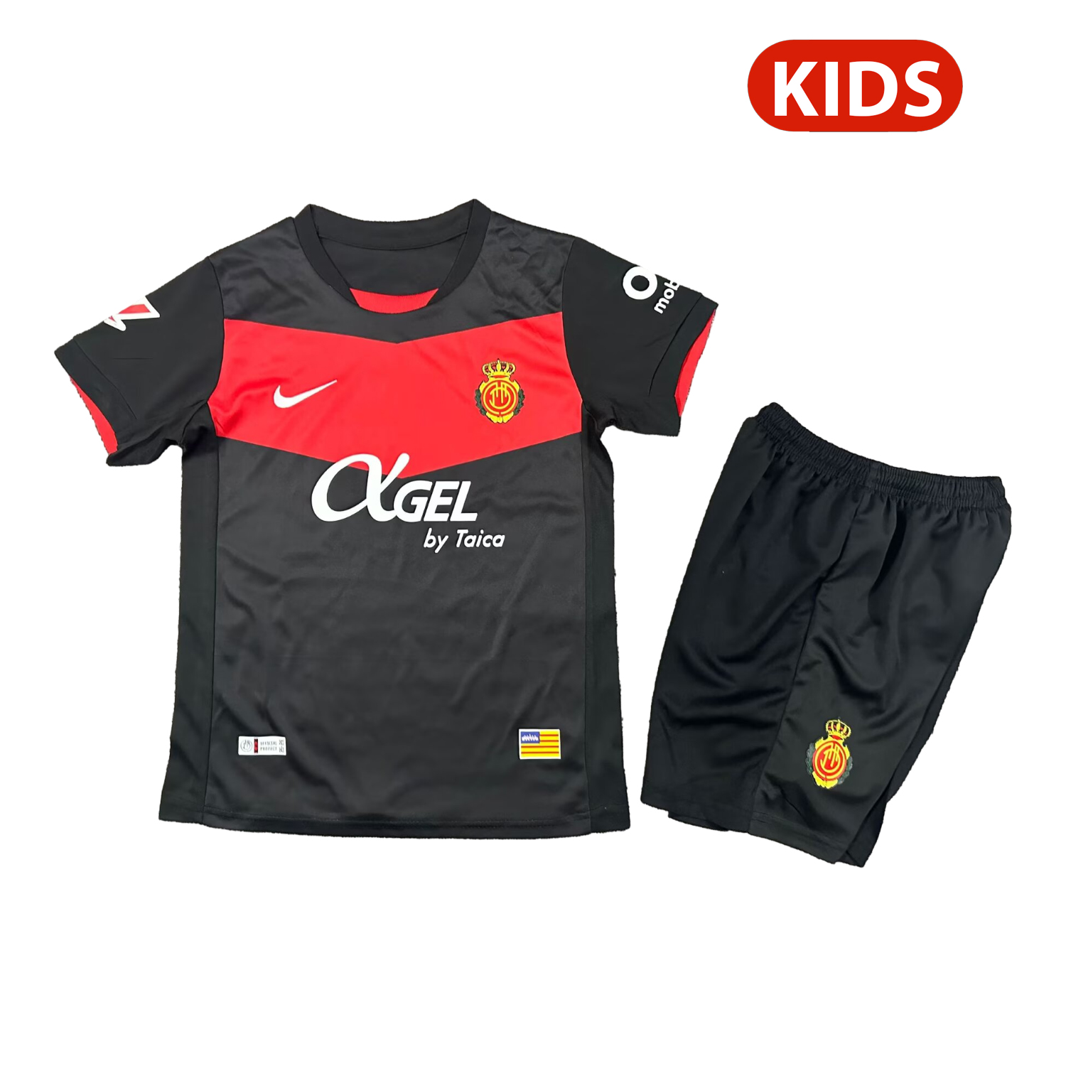 Mallorca 25-26 Third Black Kids Kit - UnitedFutballJersey