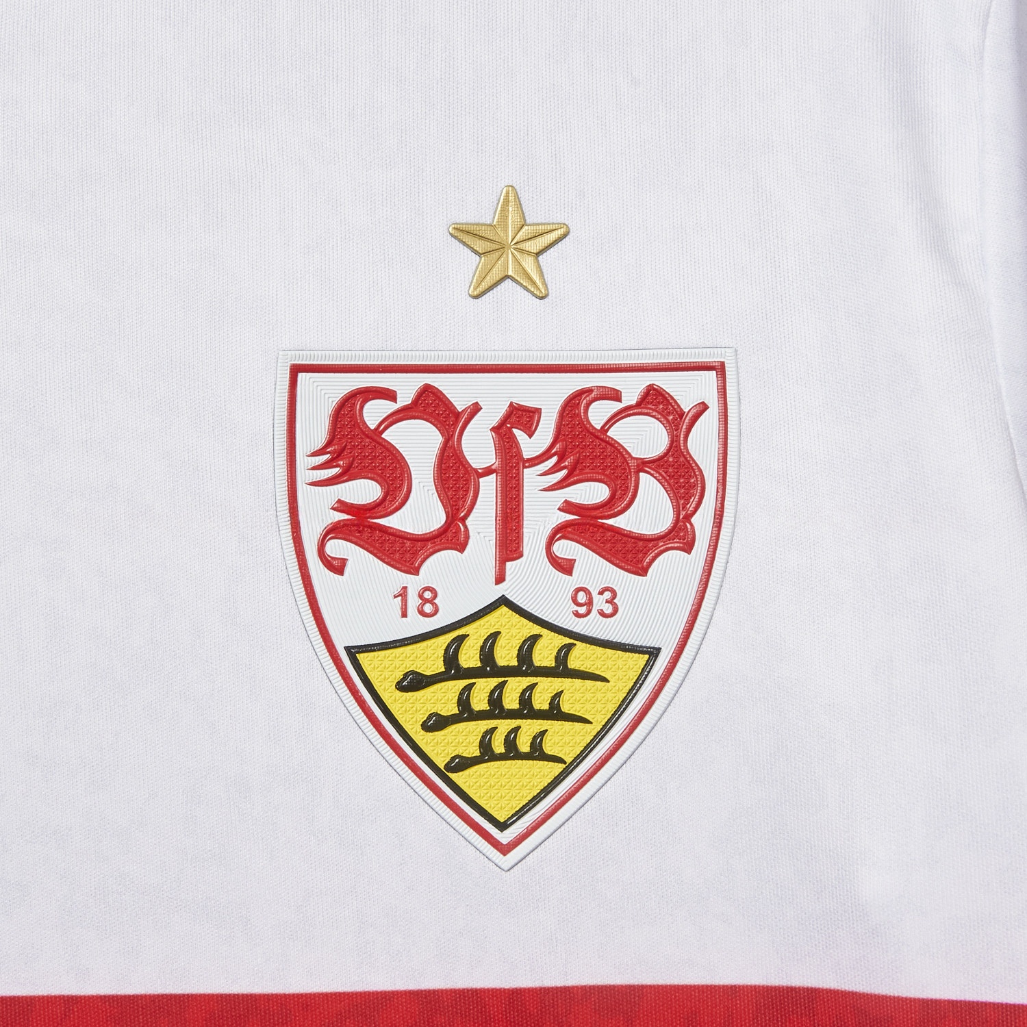 VfB Stuttgart 25-26 European Home Long Sleeves Jersey - Fans Version - UnitedFutballJersey
