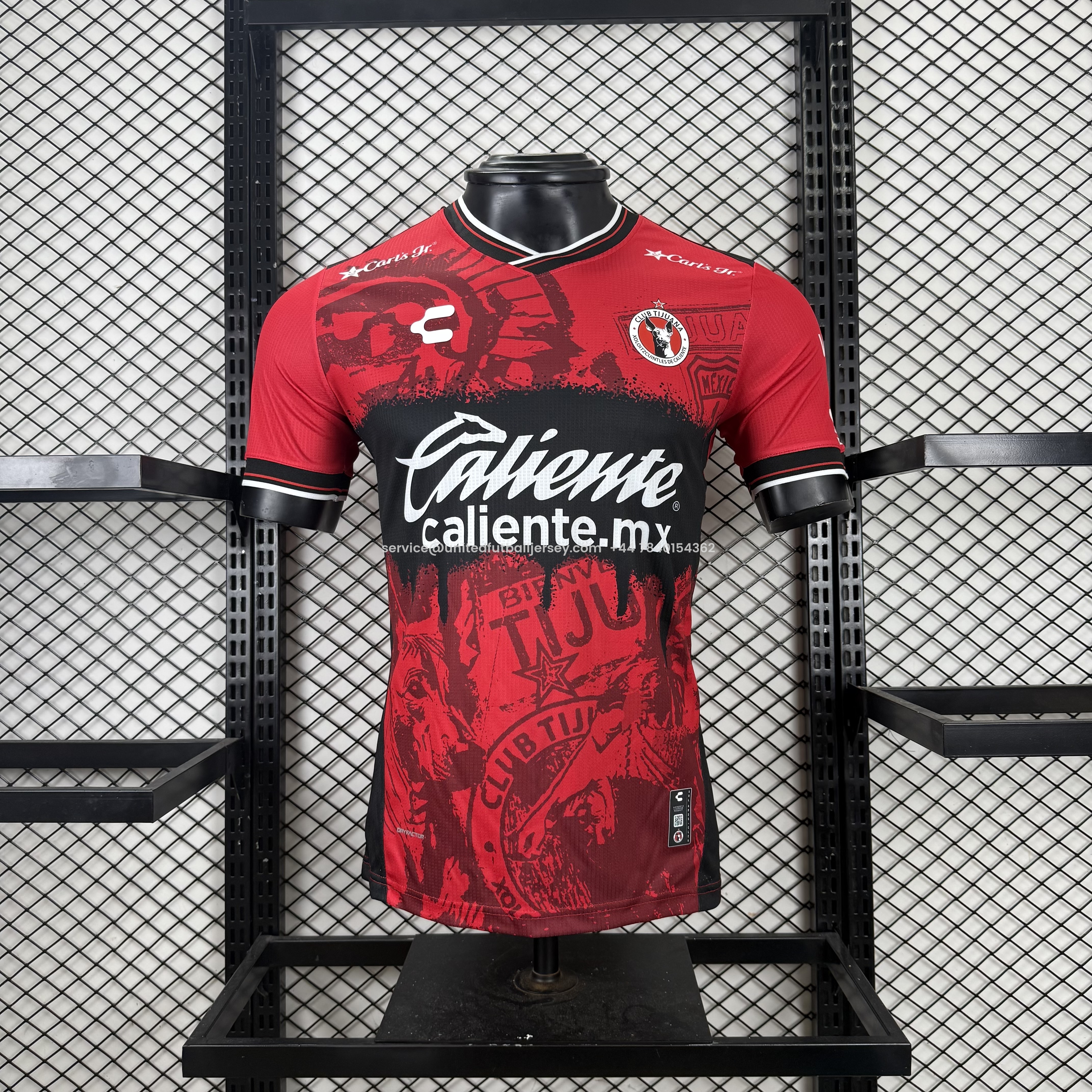 Club Tijuana 25-26 Home Jersey - Player Version - UnitedFutballJersey