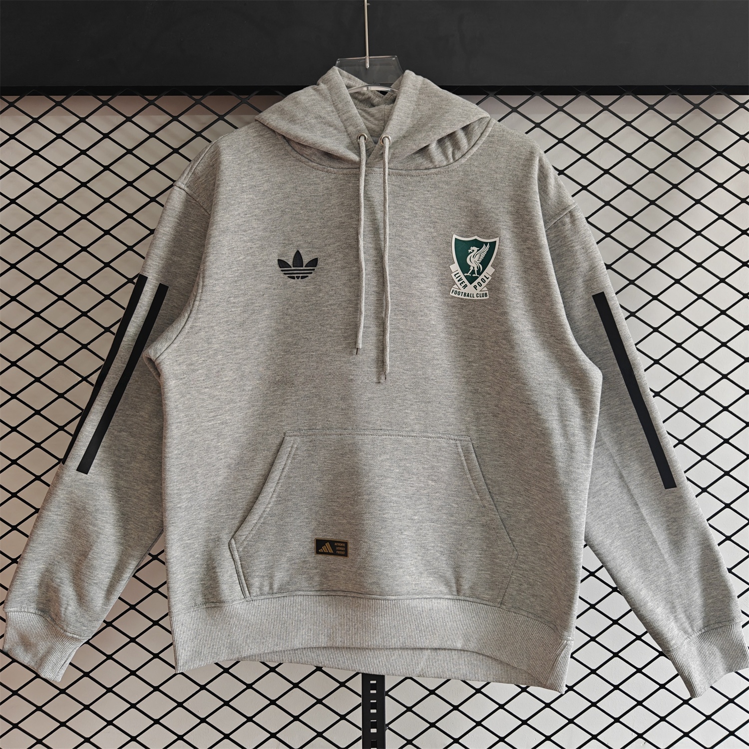 Liver.pool 25-26 Originals Terrace Icon Unisex Pullover Hoodie - UnitedFutballJersey