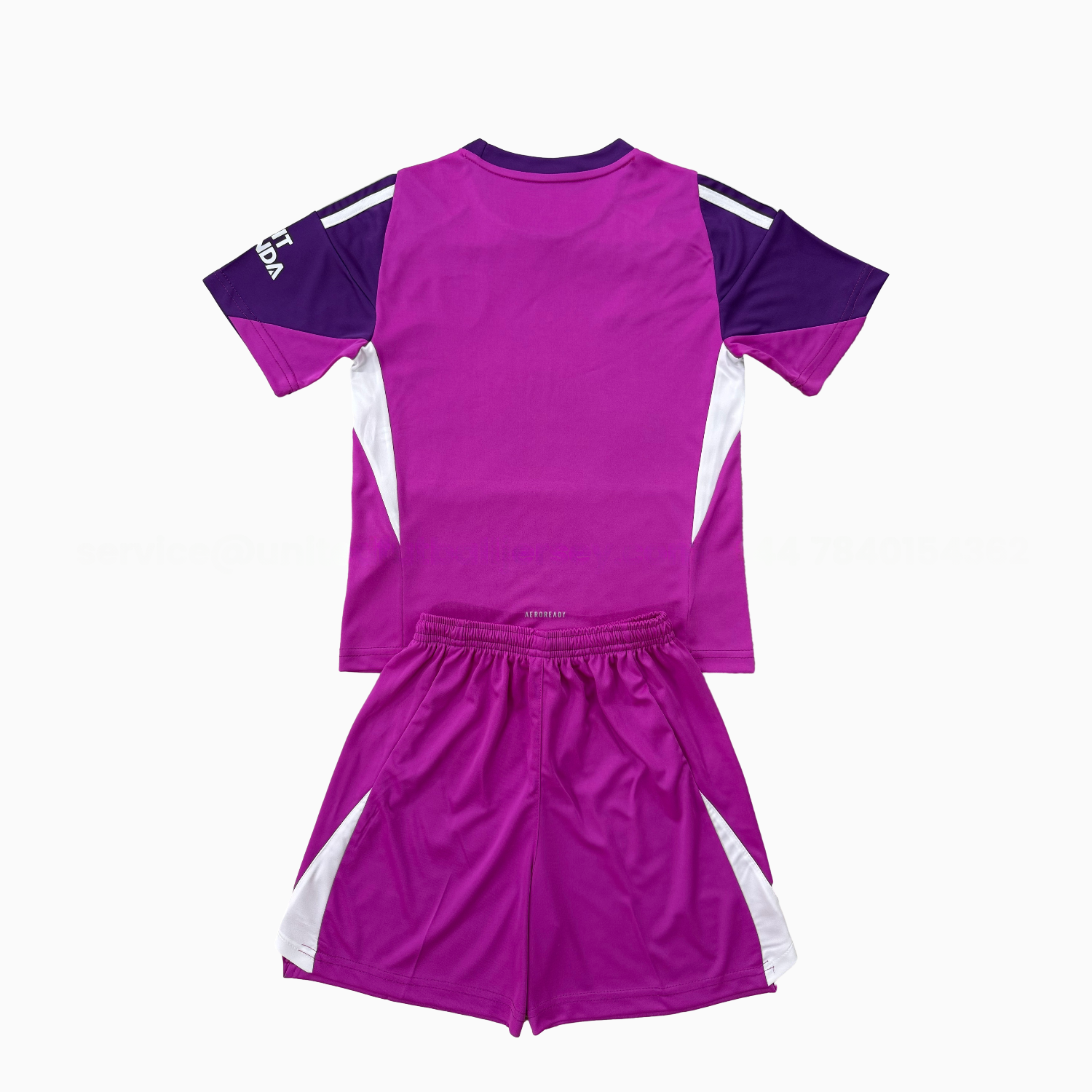 Arsenal 25-26 Purple Goalkeeper Kids Kit - UnitedFutballJersey