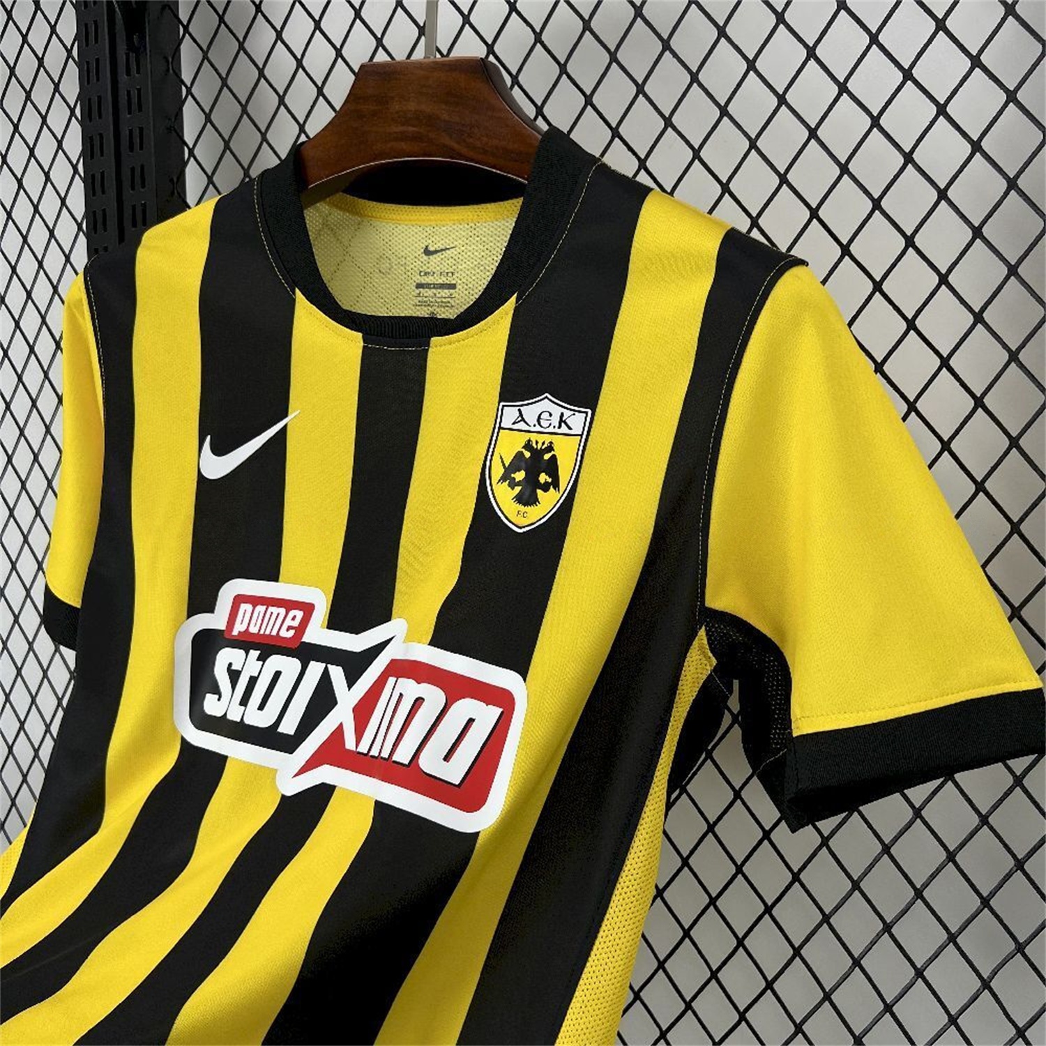 AEK Athens 25-26 Home Yellow Jersey - Fans Version - UnitedFutballJersey