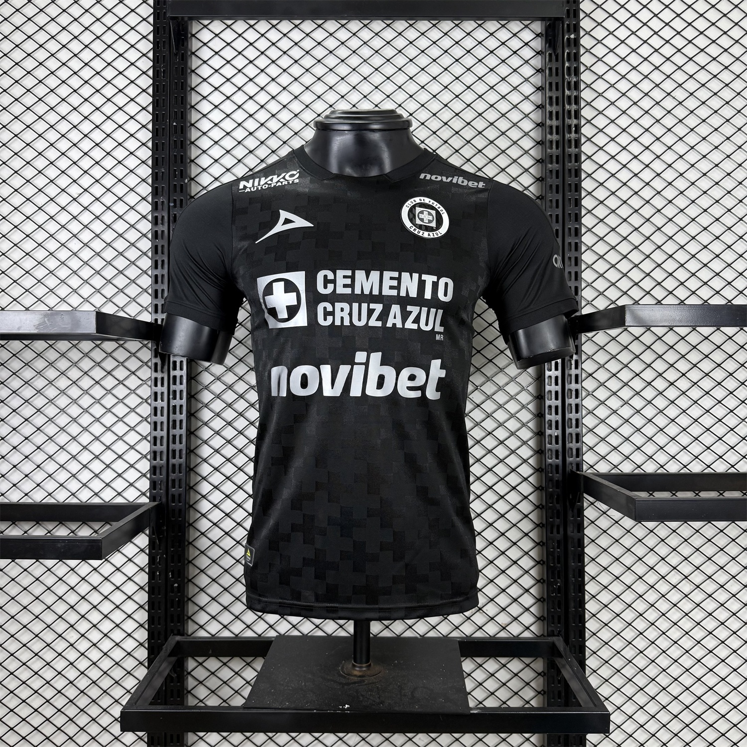 Cruz Azul 25-26 Third Black Jersey - Player Version - UnitedFutballJersey
