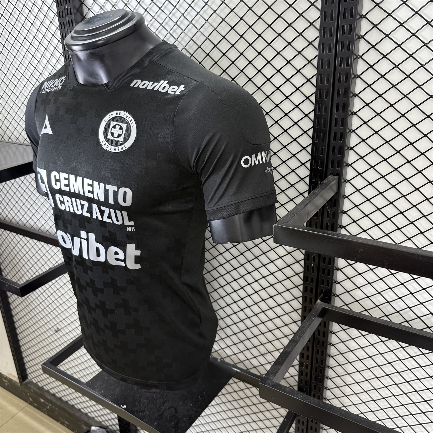 Cruz Azul 25-26 Third Black Jersey - Player Version - UnitedFutballJersey