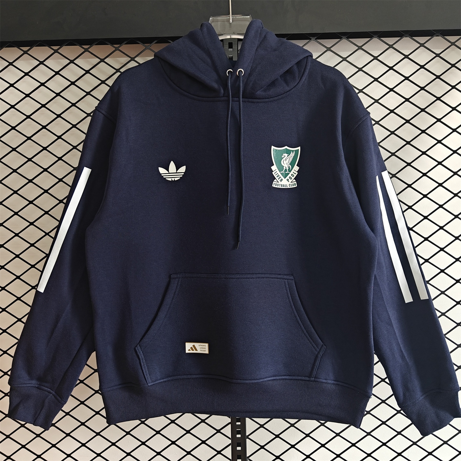 Liver.pool 25-26 Originals Terrace Icon Unisex Pullover Hoodie - UnitedFutballJersey