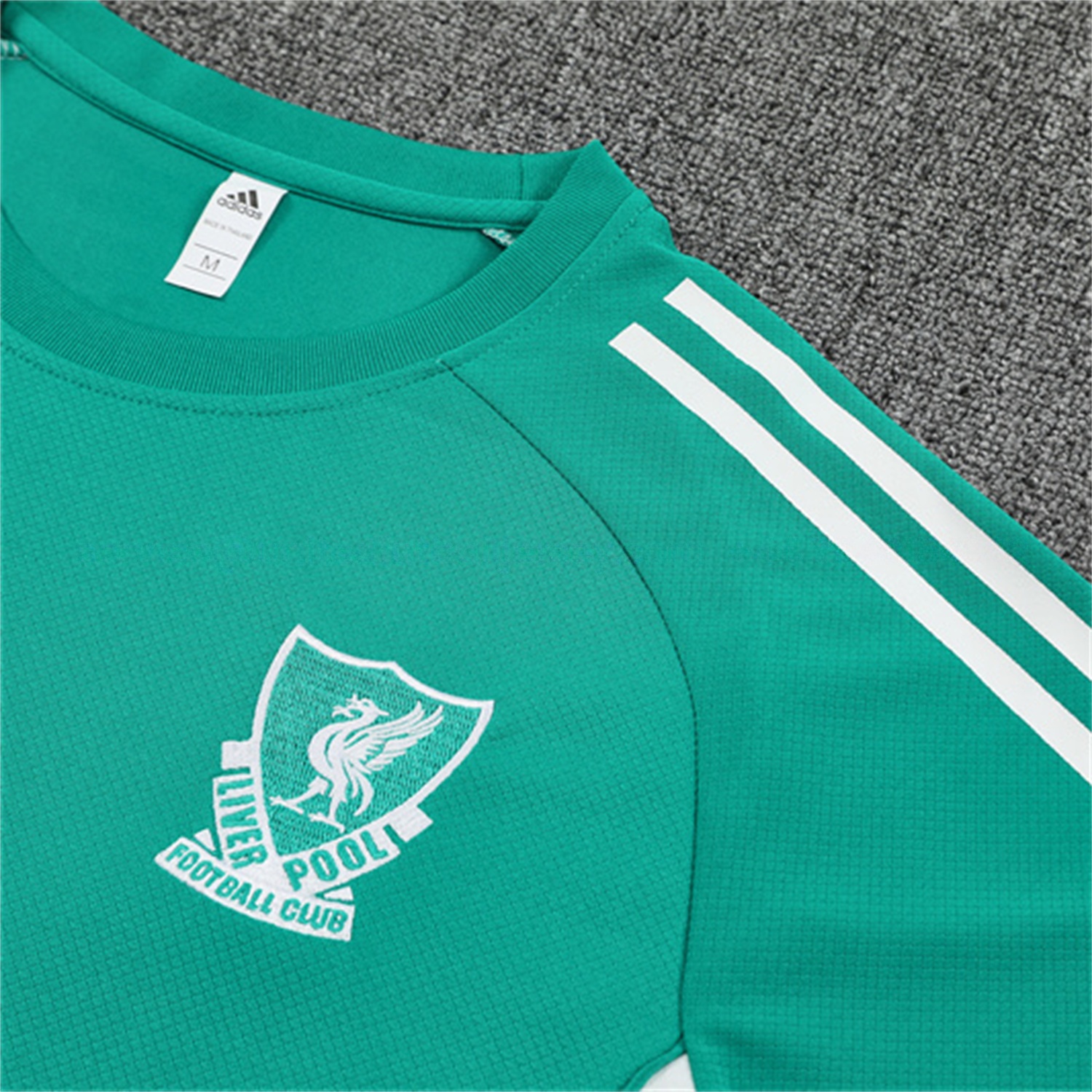 Arsenal 25-26 Short-Sleeve Training Set - Green Top & Black Shorts - UnitedFutballJersey