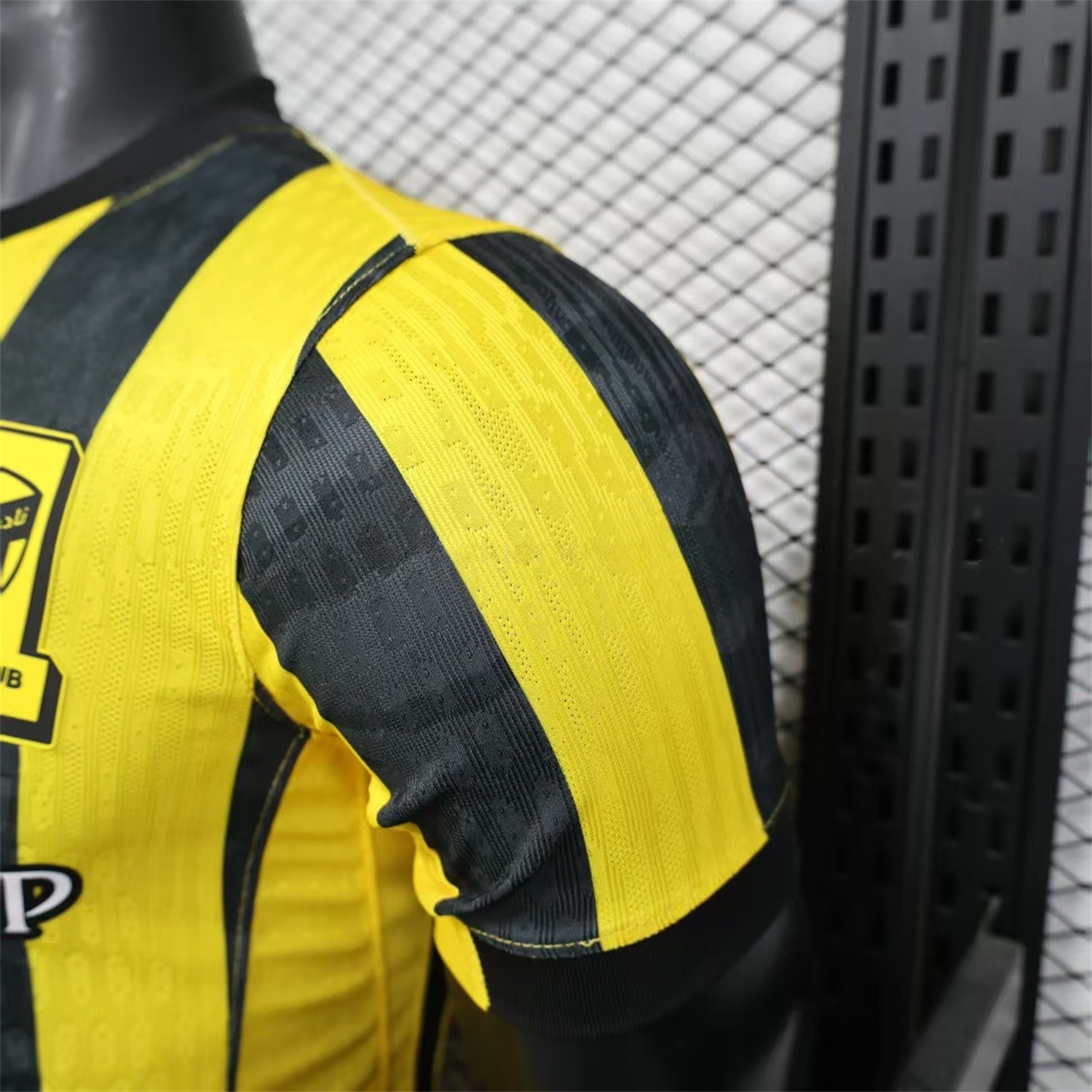 Al Ittihad Jeddah United 25-26 Home Yellow New Sponsors Jersey - Player Version - UnitedFutballJersey