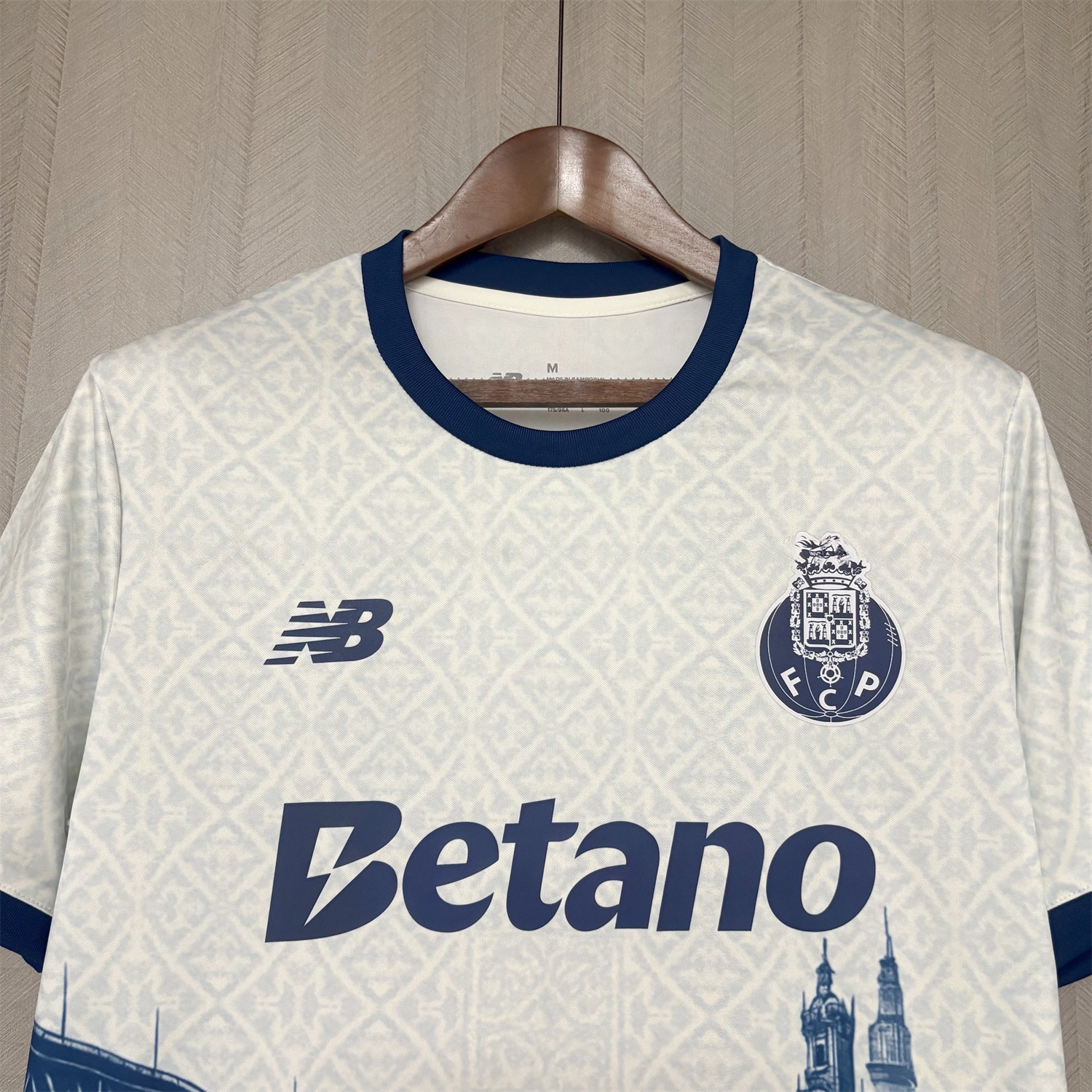 Porto 25-26 Ponte Maria Pia And Clérigos Church Jersey - Fans Version - UnitedFutballJersey