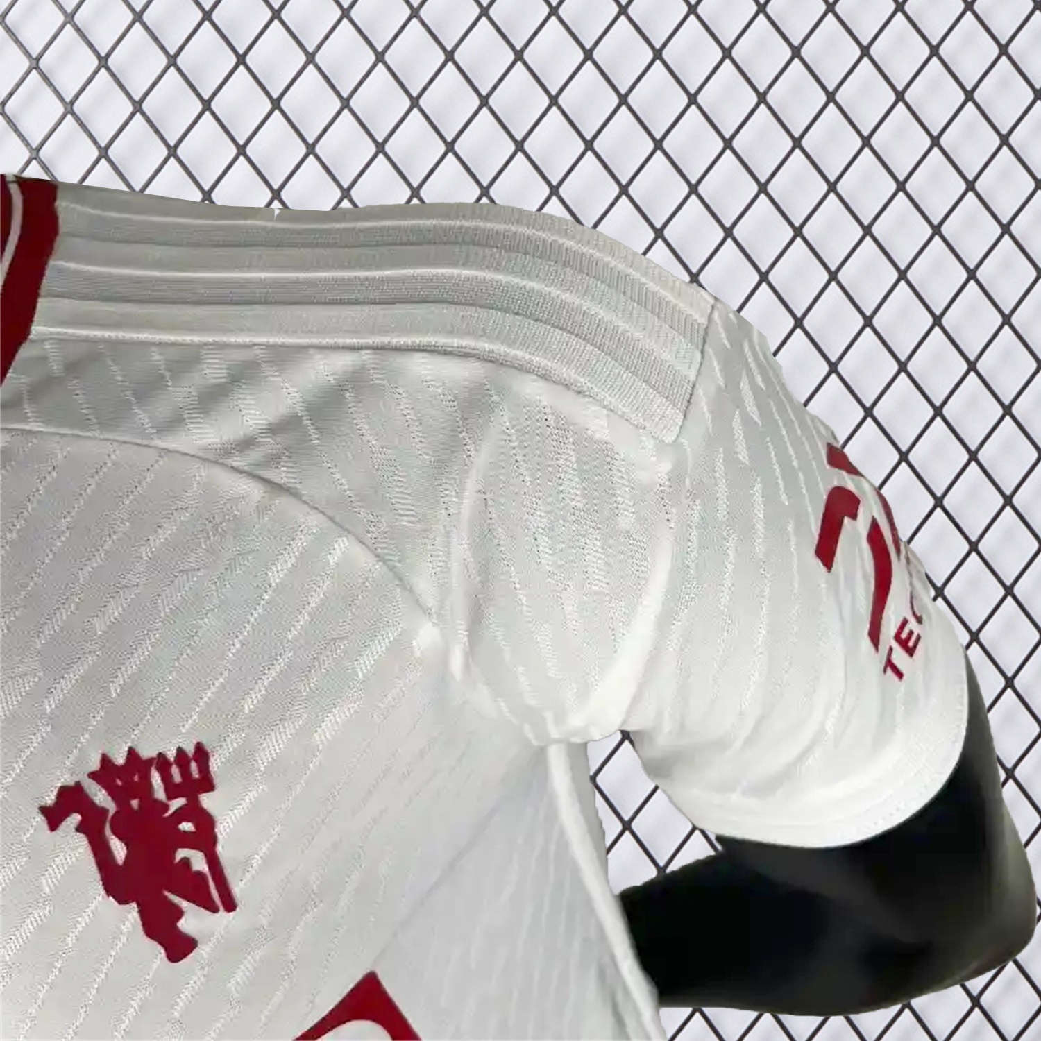 Retro Manchester United 2023-24 Away White Jersey - Player Version - UnitedFutballJersey