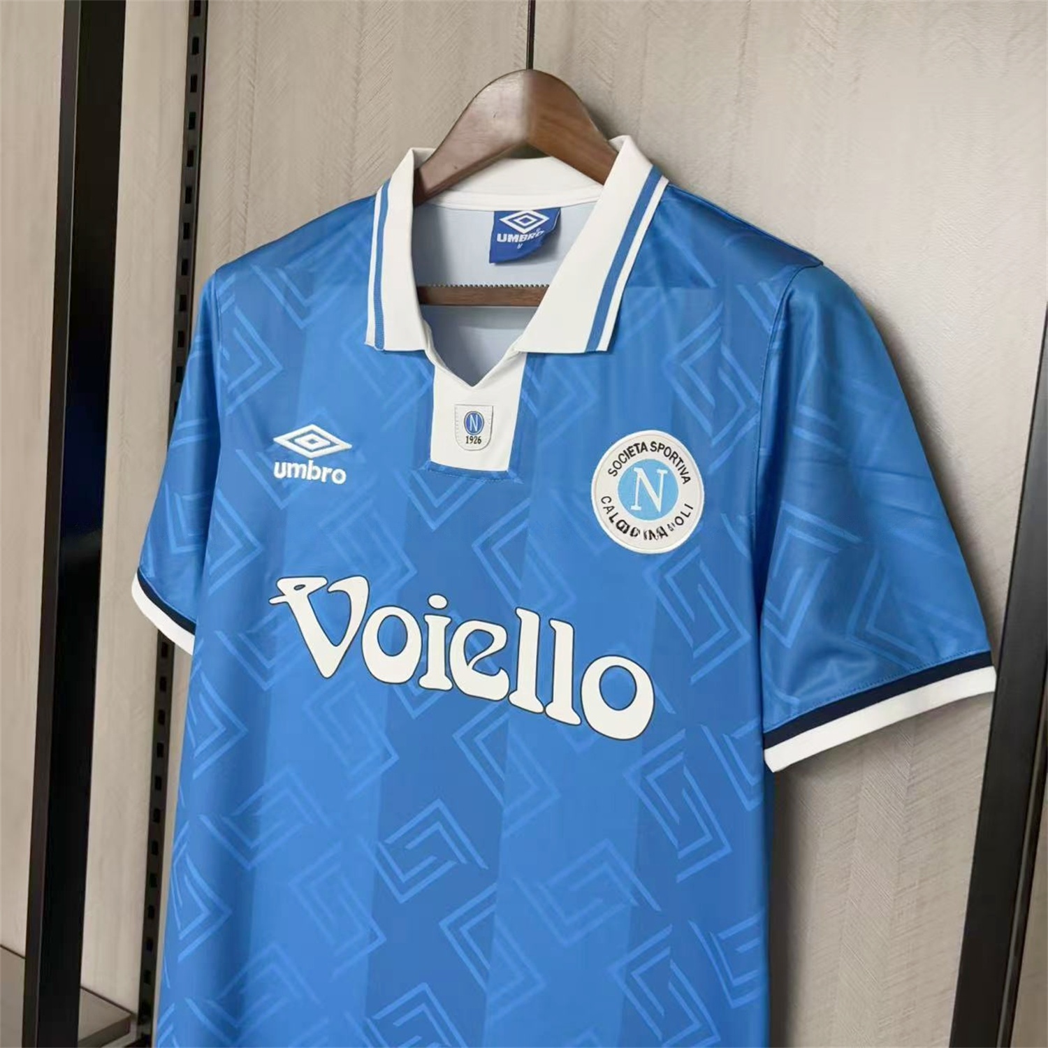 Retro Napoli 1993-94 Home Blue Jersey - UnitedFutballJersey