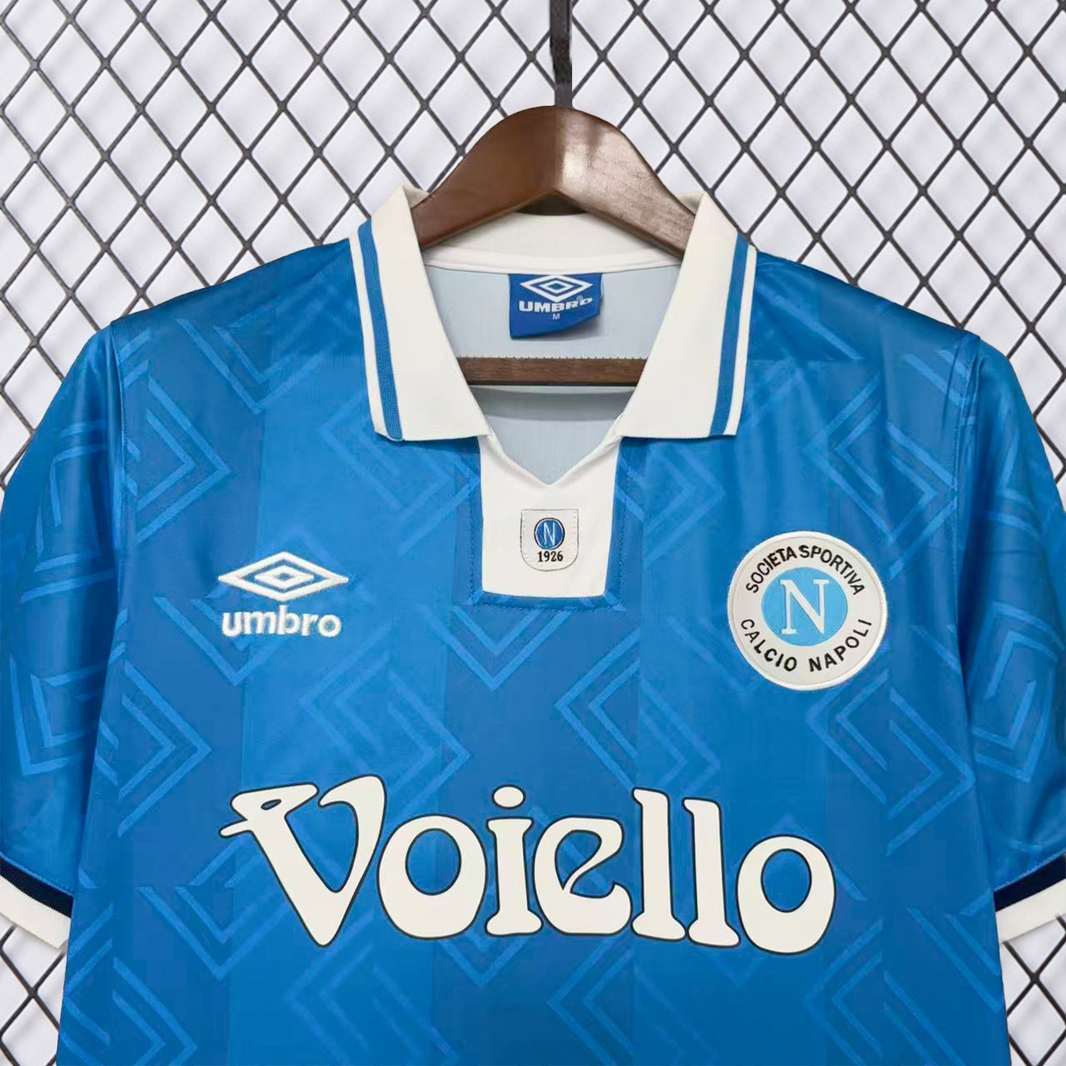 Retro Napoli 1993-94 Home Blue Jersey - UnitedFutballJersey