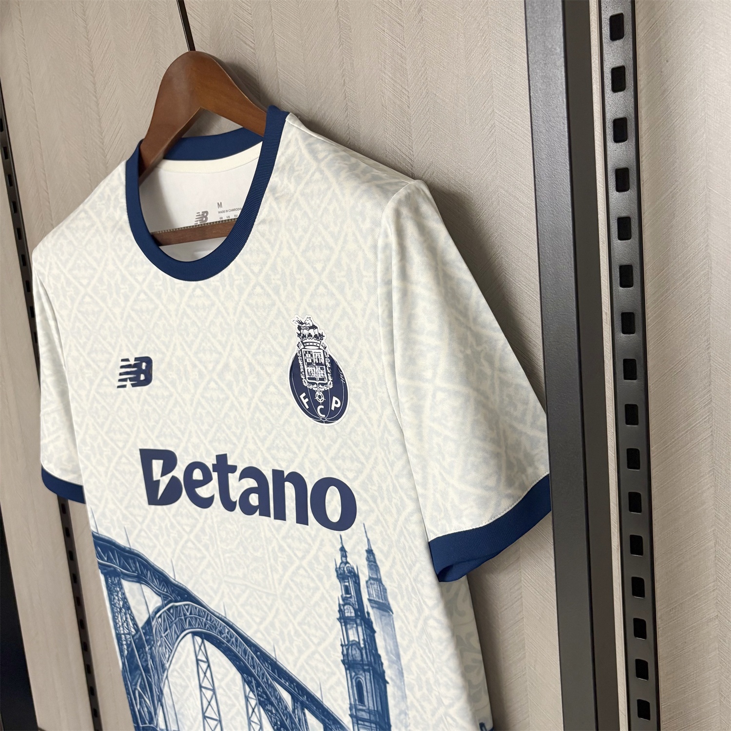 Porto 25-26 Ponte Maria Pia And Clérigos Church Jersey - Fans Version - UnitedFutballJersey