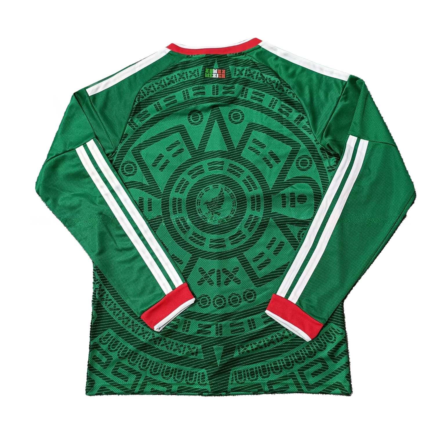 Mexico 25-26 Home Long Sleeves Jersey (Leaked Version) - Fans Version - UnitedFutballJersey
