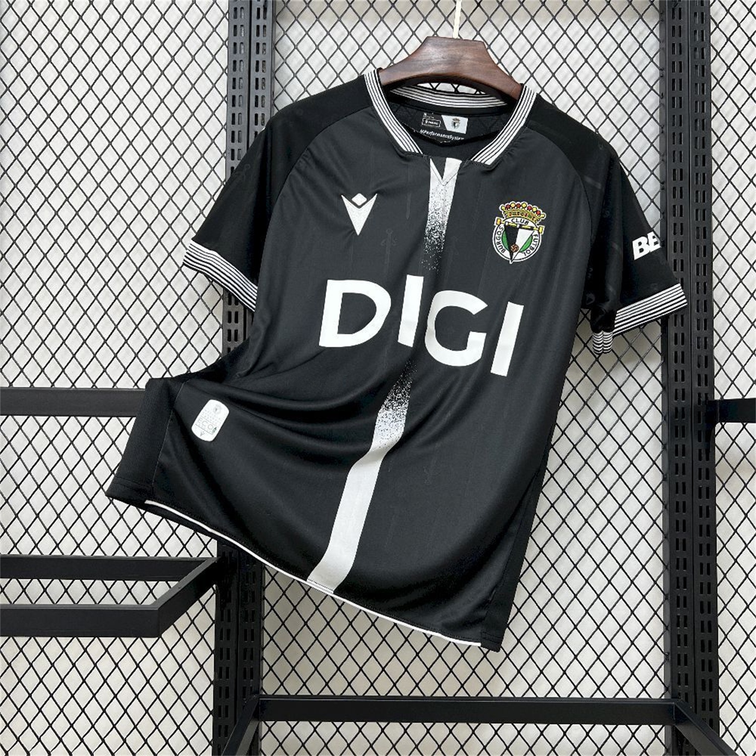 Burgos 25-26 Away Black Jersey - Fans Version - UnitedFutballJersey