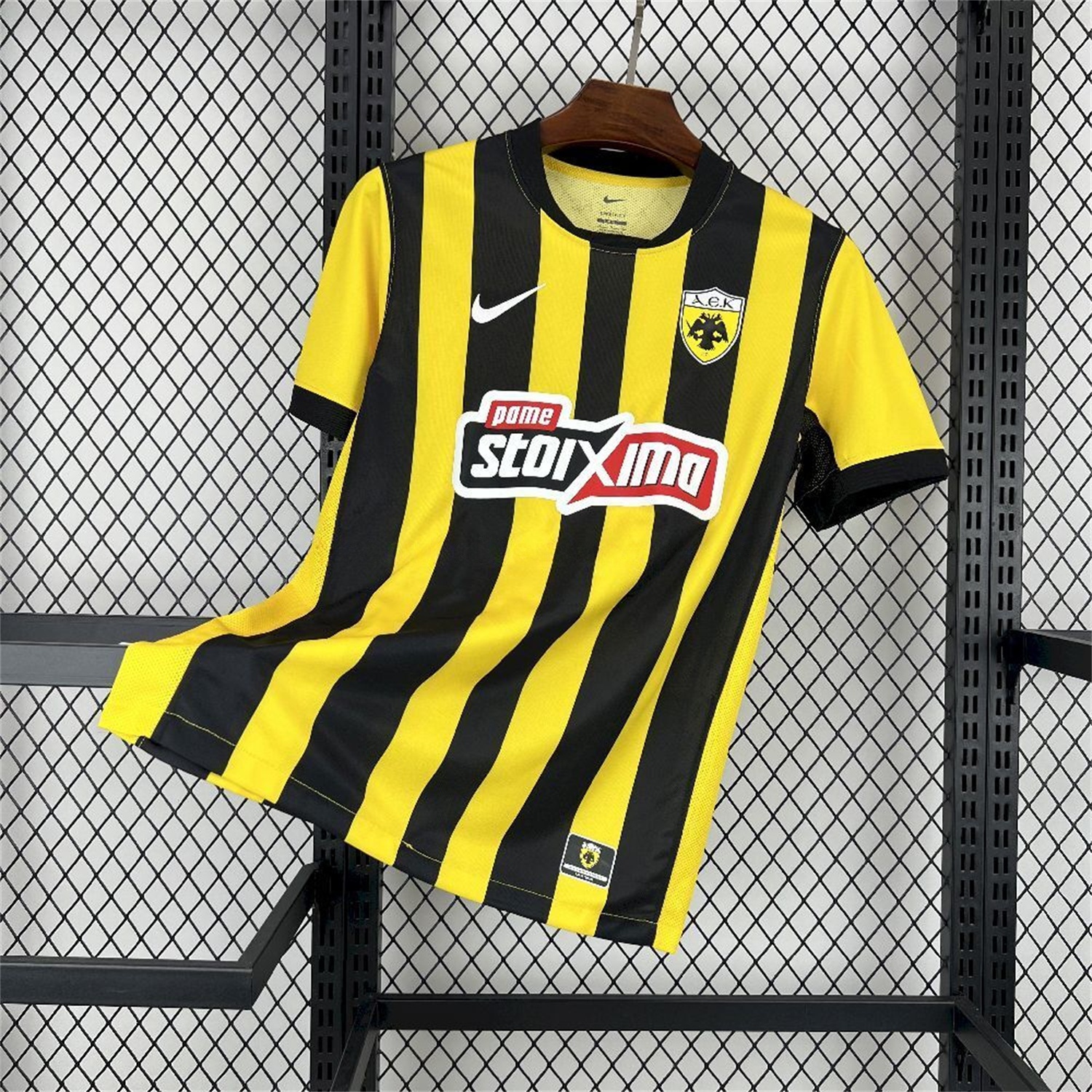 AEK Athens 25-26 Home Yellow Jersey - Fans Version - UnitedFutballJersey