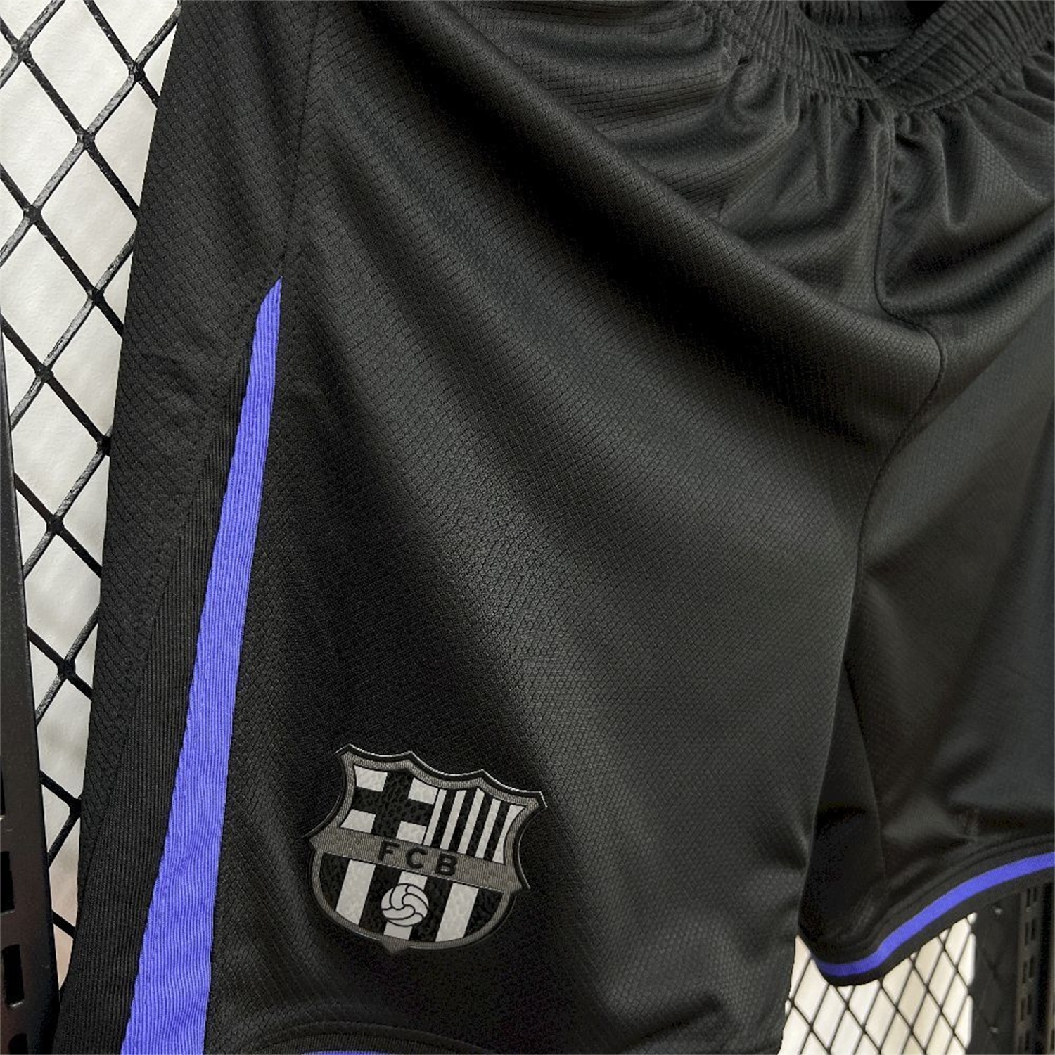 Barcelona 25-26 Away Black Shorts - Fans Version - UnitedFutballJersey