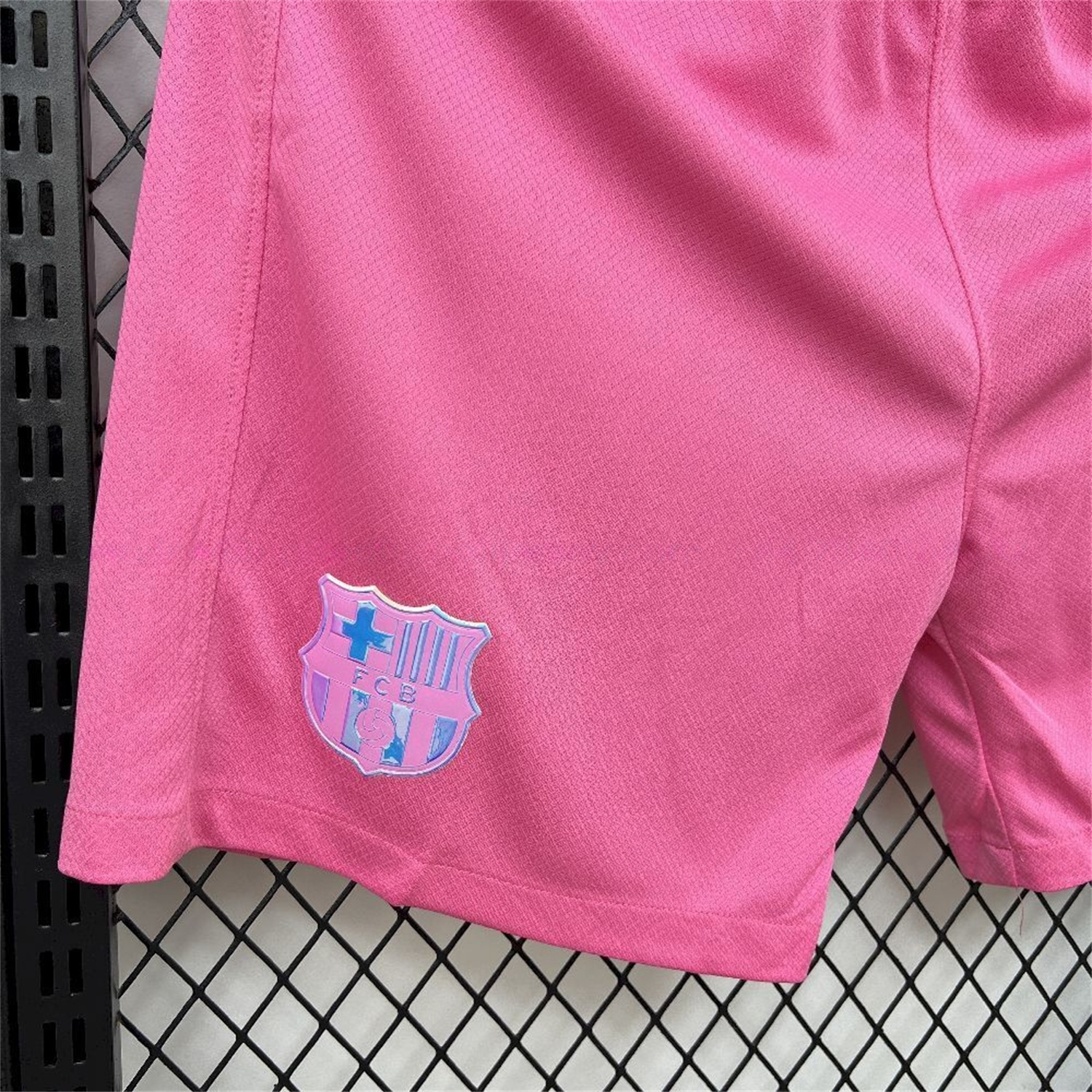 Barcelona 25-26 Pink Special Shorts - Fans Version - UnitedFutballJersey