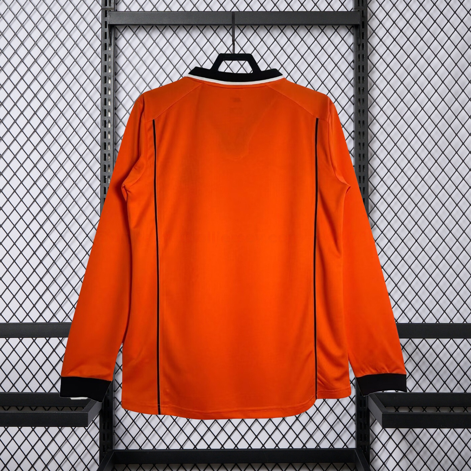 Retro Netherlands 1998 Home Long Sleeves Jersey - UnitedFutballJersey