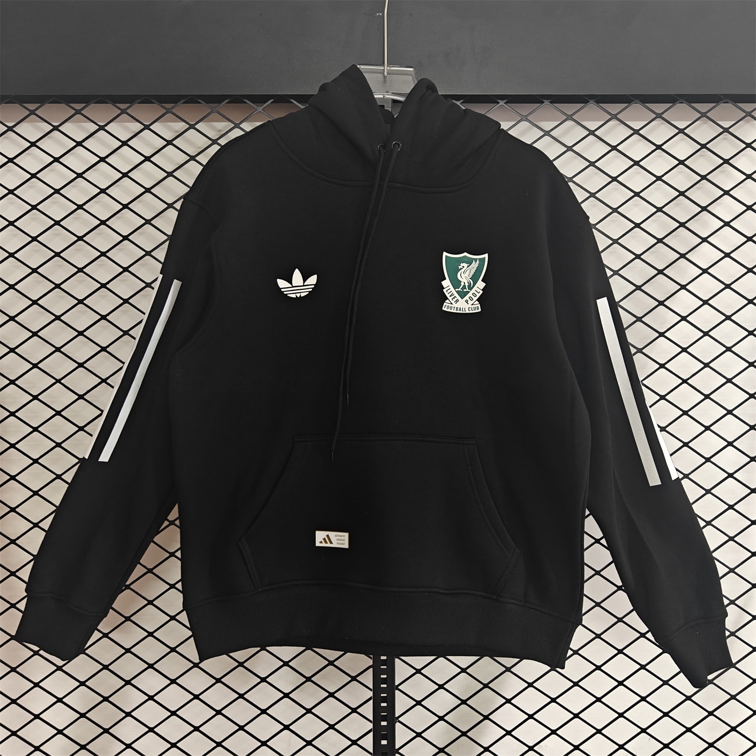 Liver.pool 25-26 Originals Terrace Icon Unisex Pullover Hoodie - UnitedFutballJersey