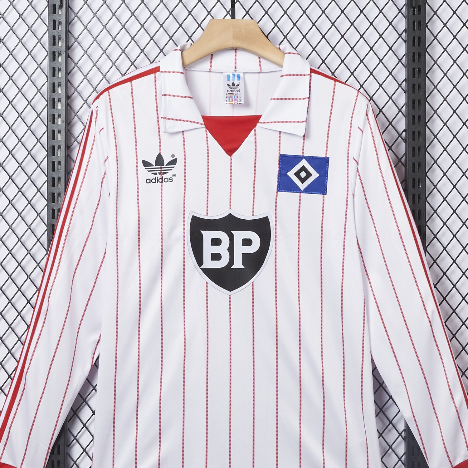 Retro Hamburger SV 1982-83 Home Long Sleeves Jersey - UnitedFutballJersey