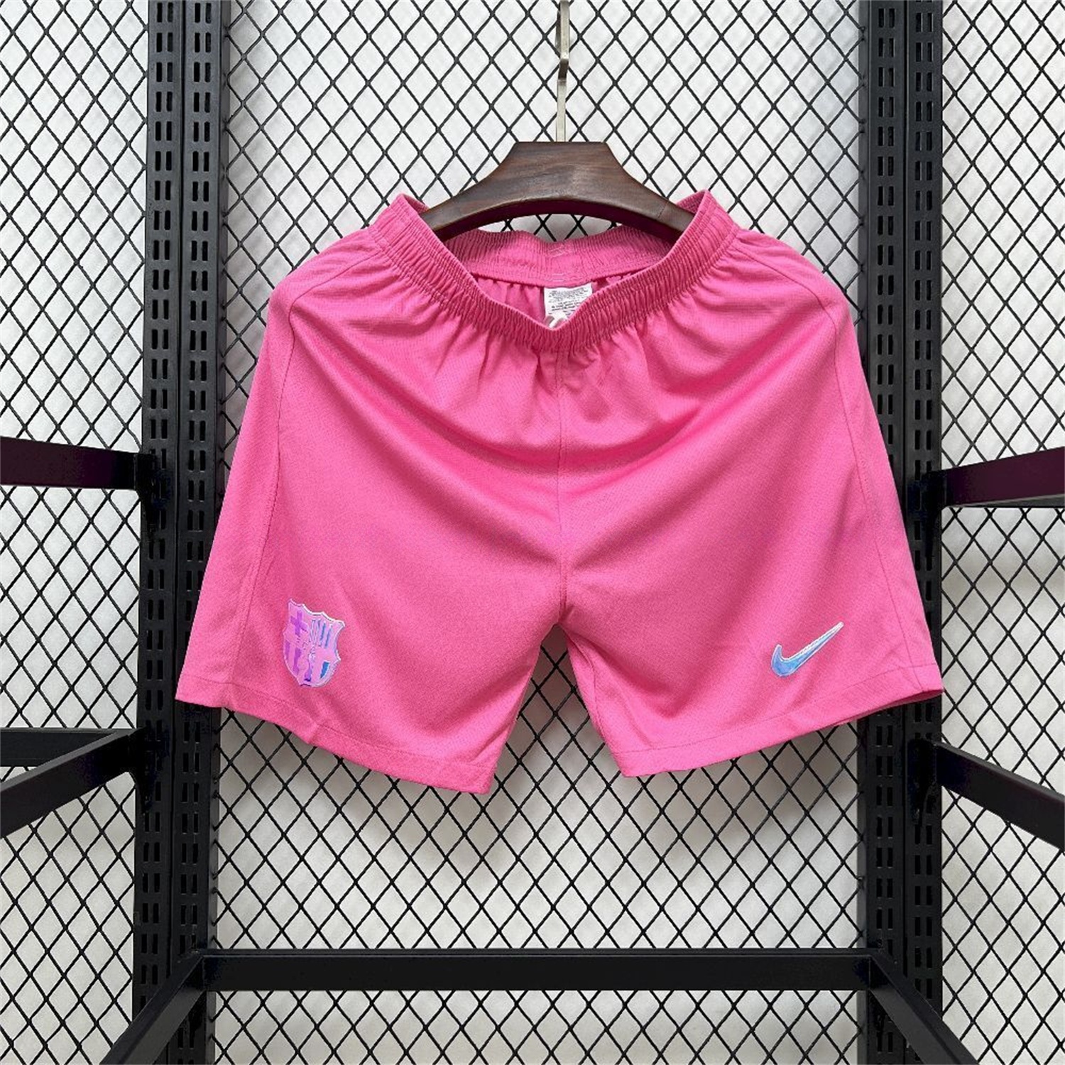 Barcelona 25-26 Pink Special Shorts - Fans Version - UnitedFutballJersey