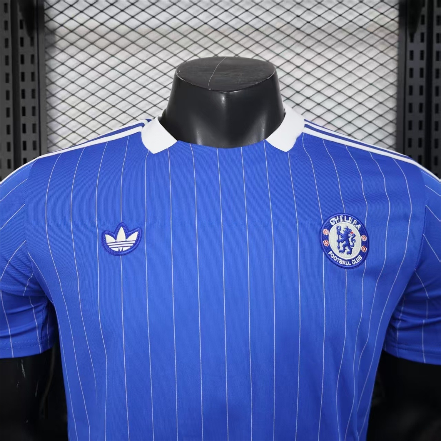 C.H.E.L.S.E.A 25-26 Icon Range Travel Special Edition Blue Jersey - Player Version - UnitedFutballJersey