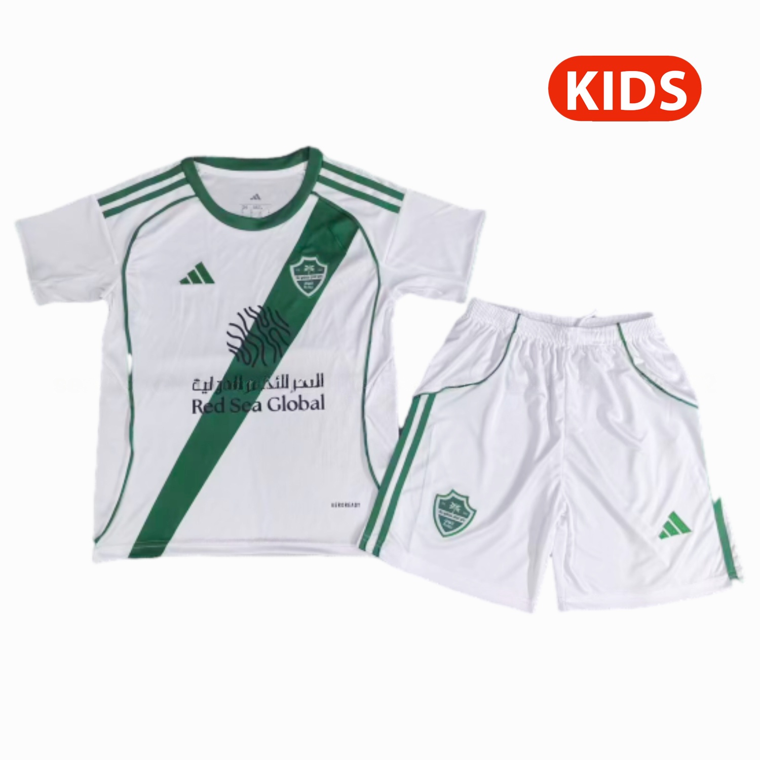 Al-Ahli SFC Jeddah Nationals 25-26 Home Kids Kit - UnitedFutballJersey