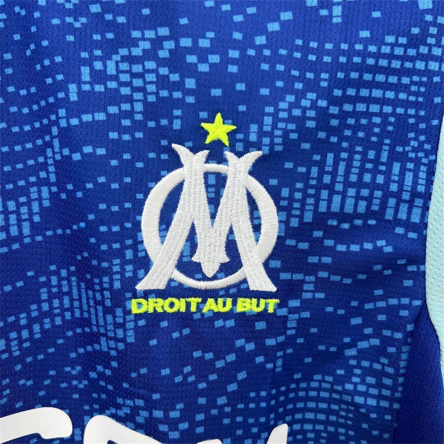 Marseille 25-26 Third Blue Jersey - Fans Version - UnitedFutballJersey