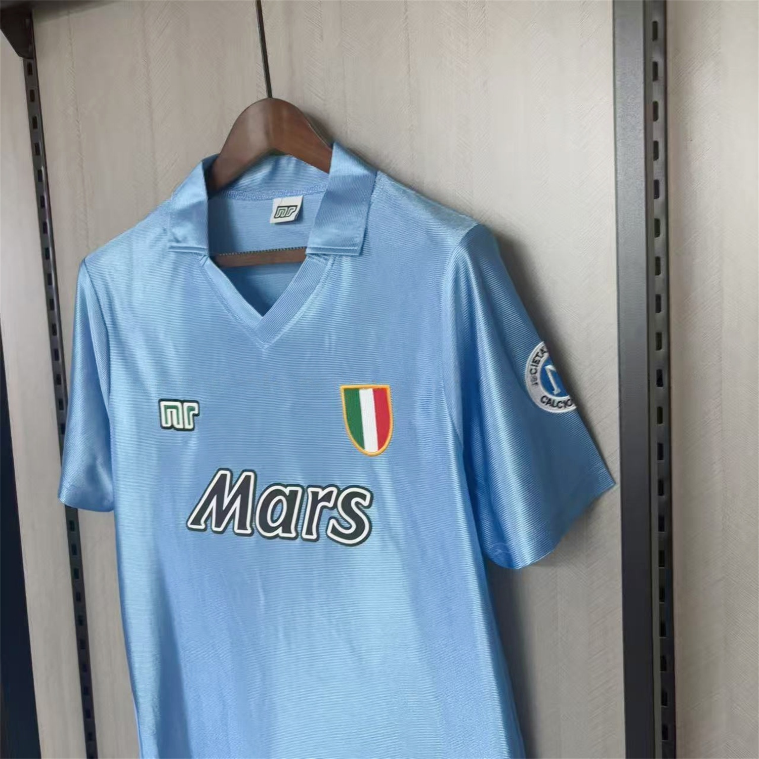 Retro Napoli 1990-91 Home Blue Jersey - UnitedFutballJersey