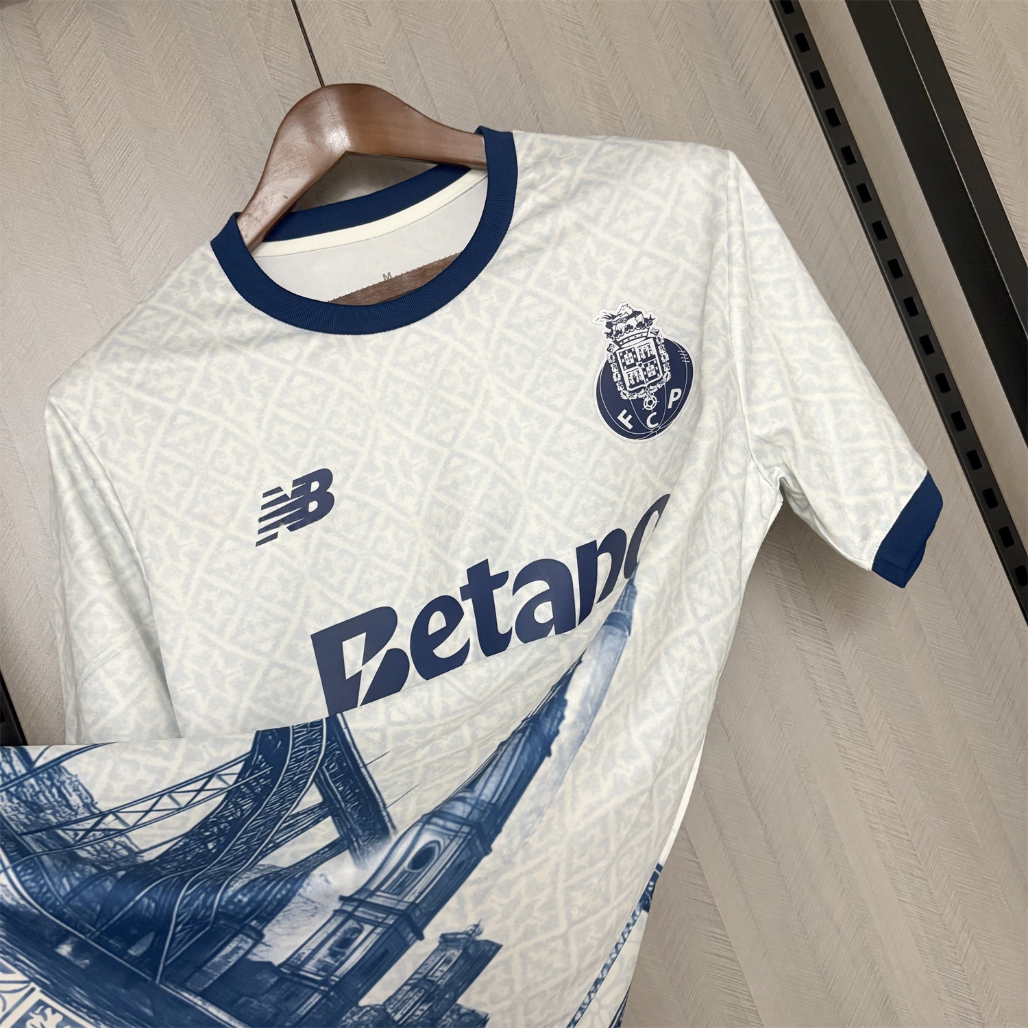Porto 25-26 Ponte Maria Pia And Clérigos Church Jersey - Fans Version - UnitedFutballJersey