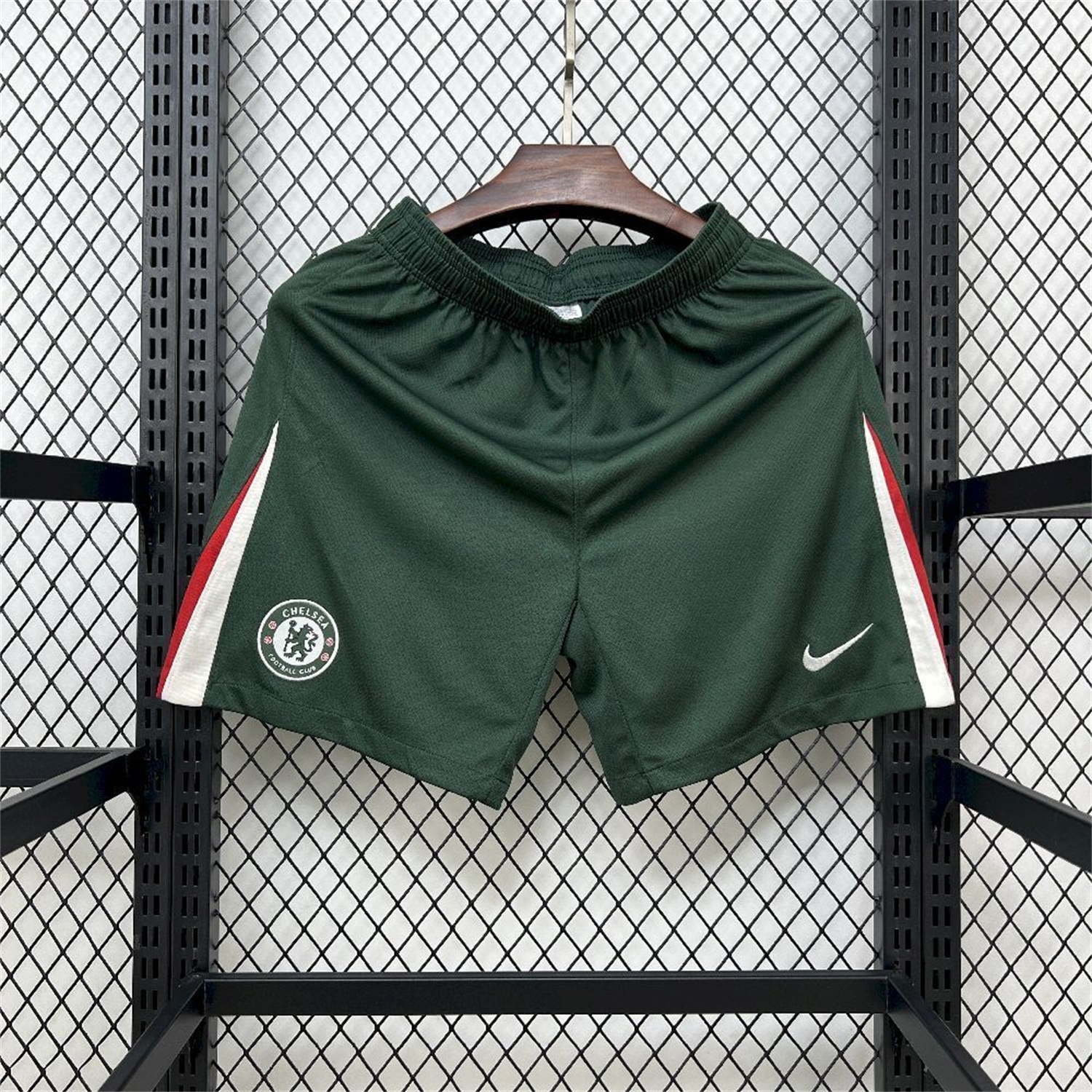 C.H.E.L.S.E.A 25-26 Away Green Shorts - Fans Version - UnitedFutballJersey