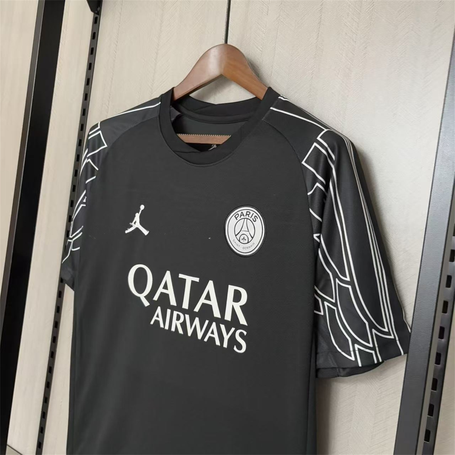 Paris Saint-Germain PSG 25-26 JD Black Special Jersey - Fans Version - UnitedFutballJersey