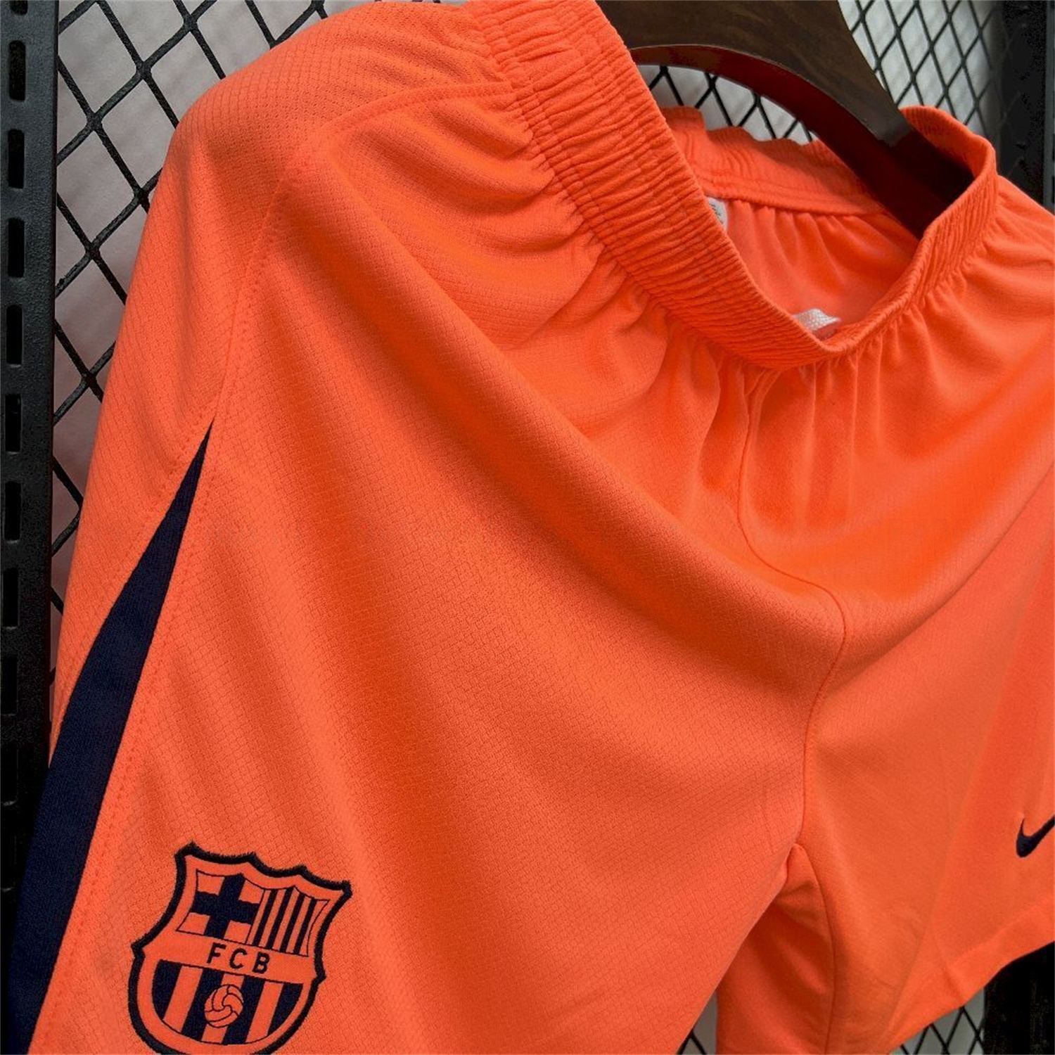 Barcelona 25-26 Third Orange Shorts - Fans Version - UnitedFutballJersey