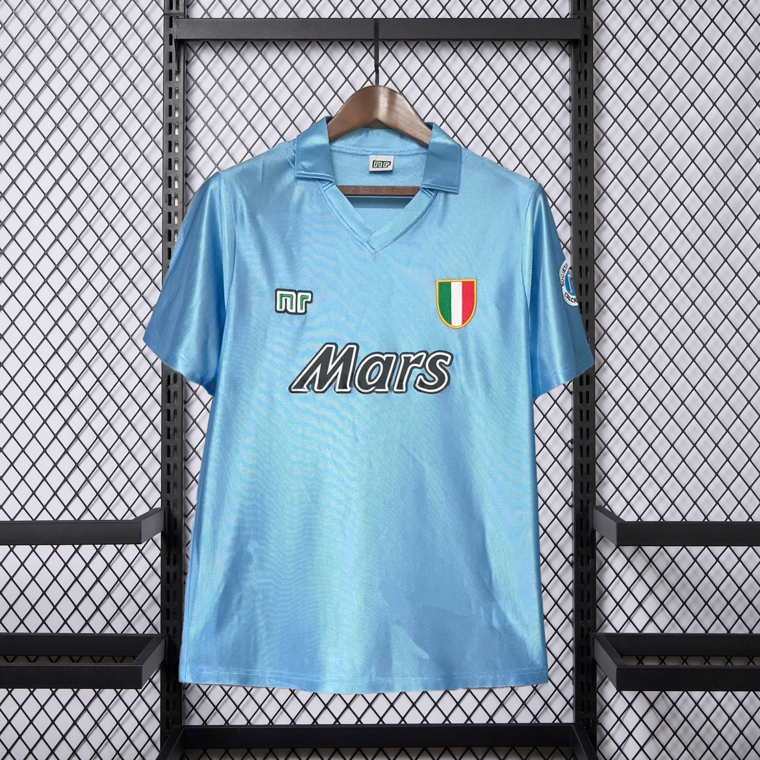 Retro Napoli 1990-91 Home Blue Jersey - UnitedFutballJersey