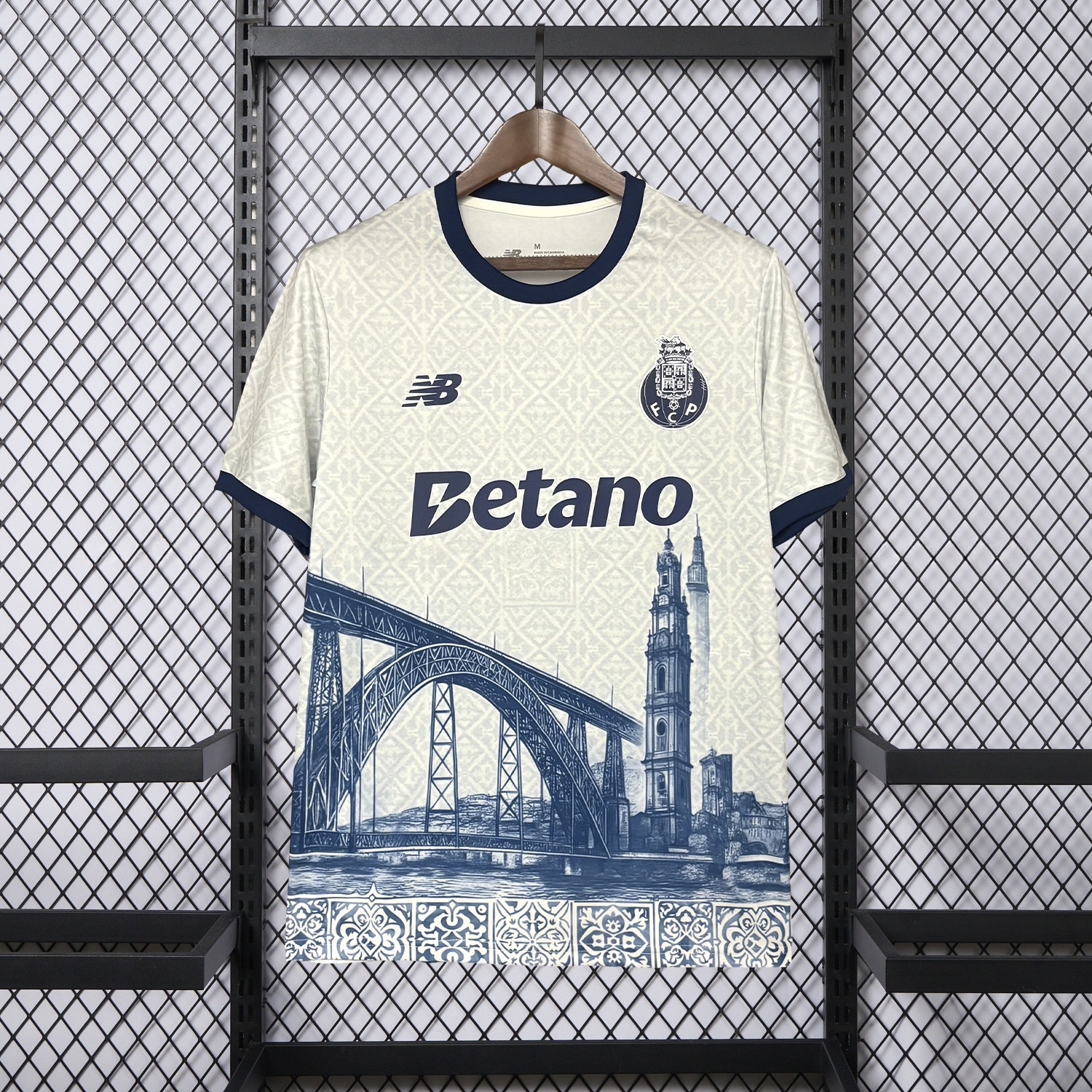 Porto 25-26 Ponte Maria Pia And Clérigos Church Jersey - Fans Version - UnitedFutballJersey