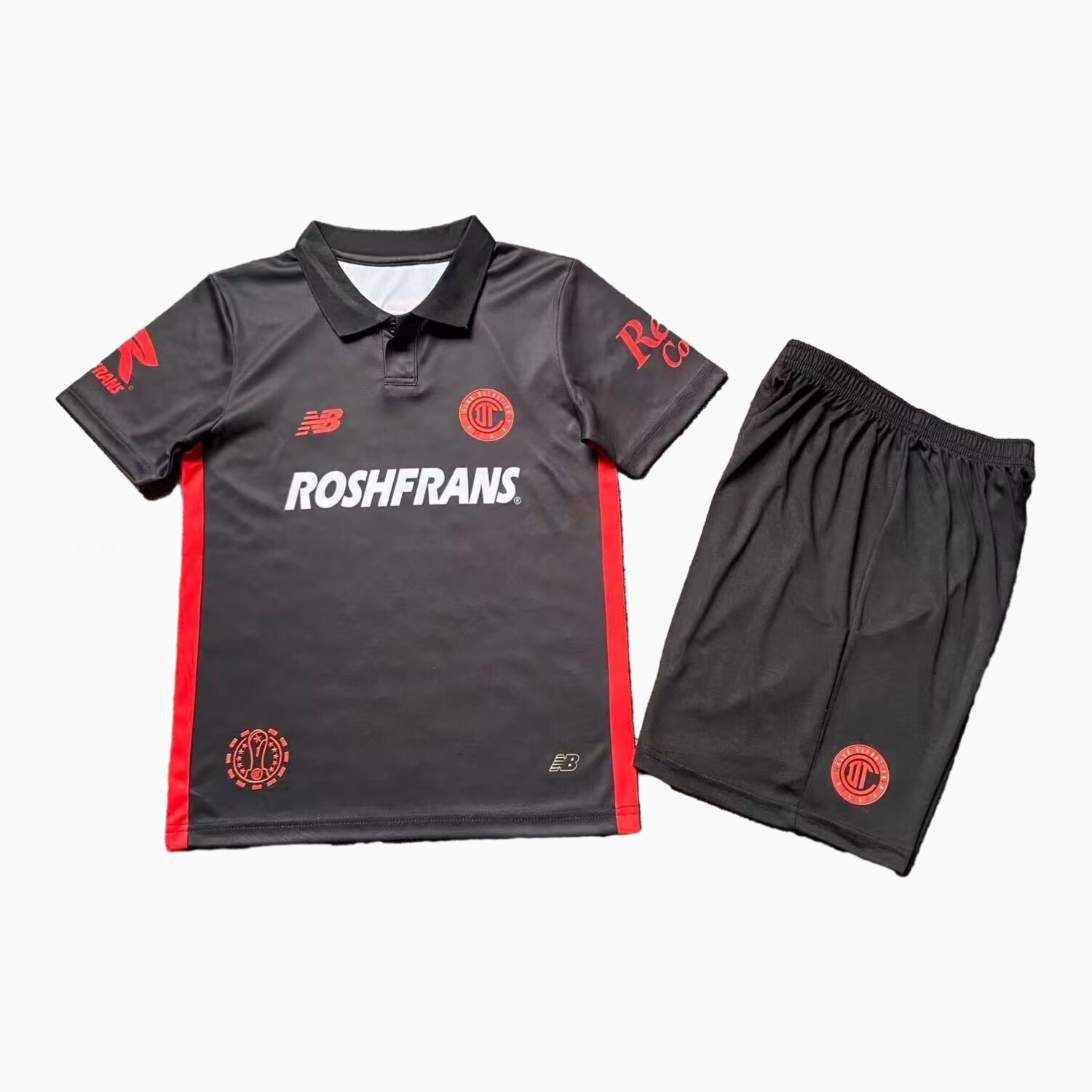 Toluca 25-26 Third Black Kids Kit - UnitedFutballJersey