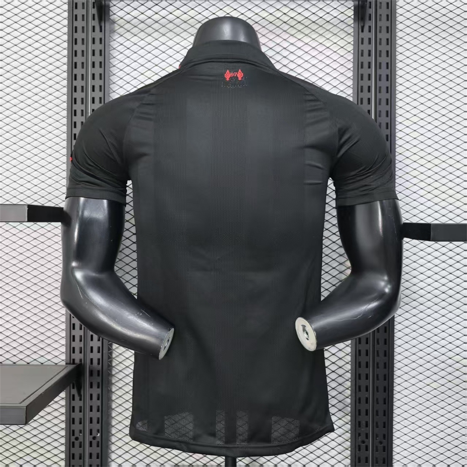 Liver.pool 25-26 Black Special Whit Red Sponsor Jersey - Player Version - UnitedFutballJersey
