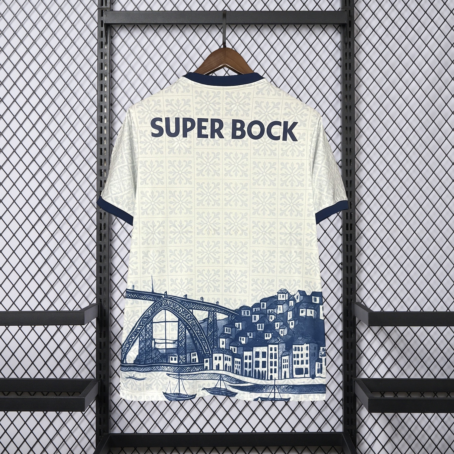 Porto 25-26 Ponte Maria Pia And Clérigos Church Jersey - Fans Version - UnitedFutballJersey