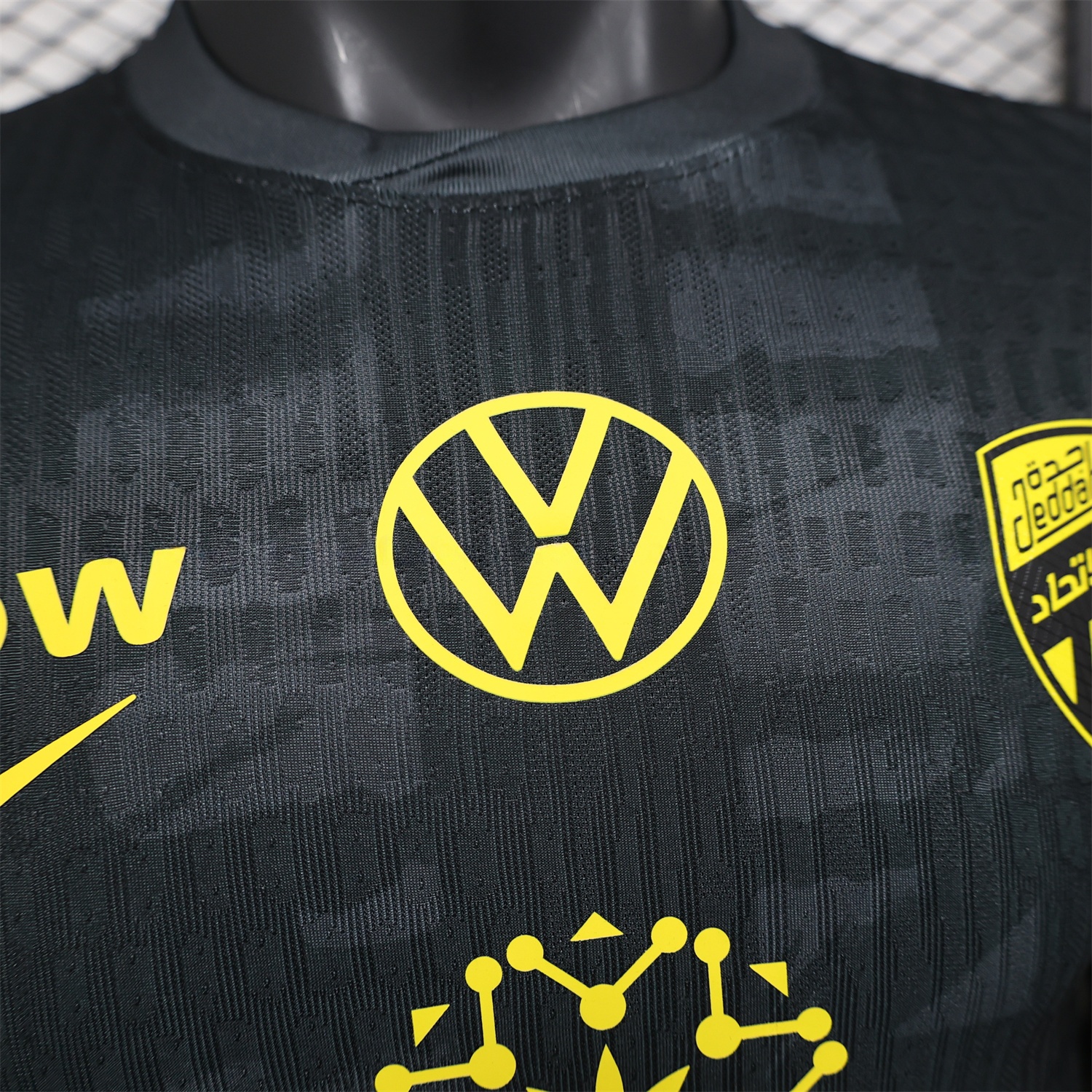 Al Ittihad Jeddah United 25-26 Third Jersey With Chest Sponsor - Player Version - UnitedFutballJersey