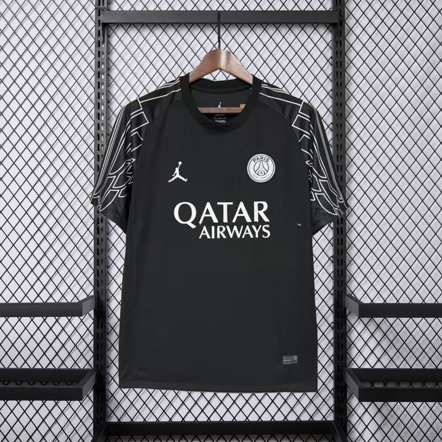 Paris Saint-Germain PSG 25-26 JD Black Special Jersey - Fans Version - UnitedFutballJersey