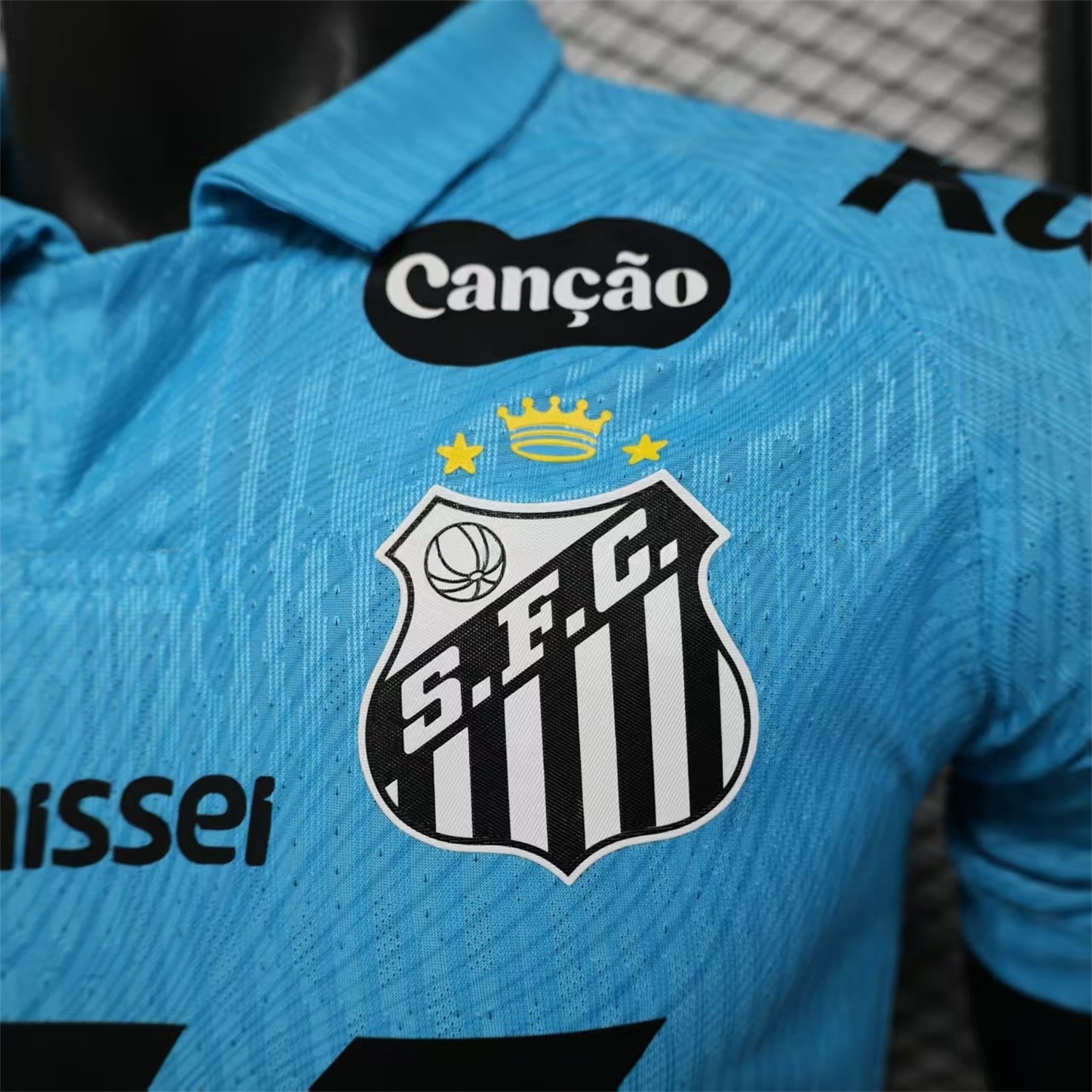 Santos 25-26 Third Blue Jersey - Play Version - UnitedFutballJersey