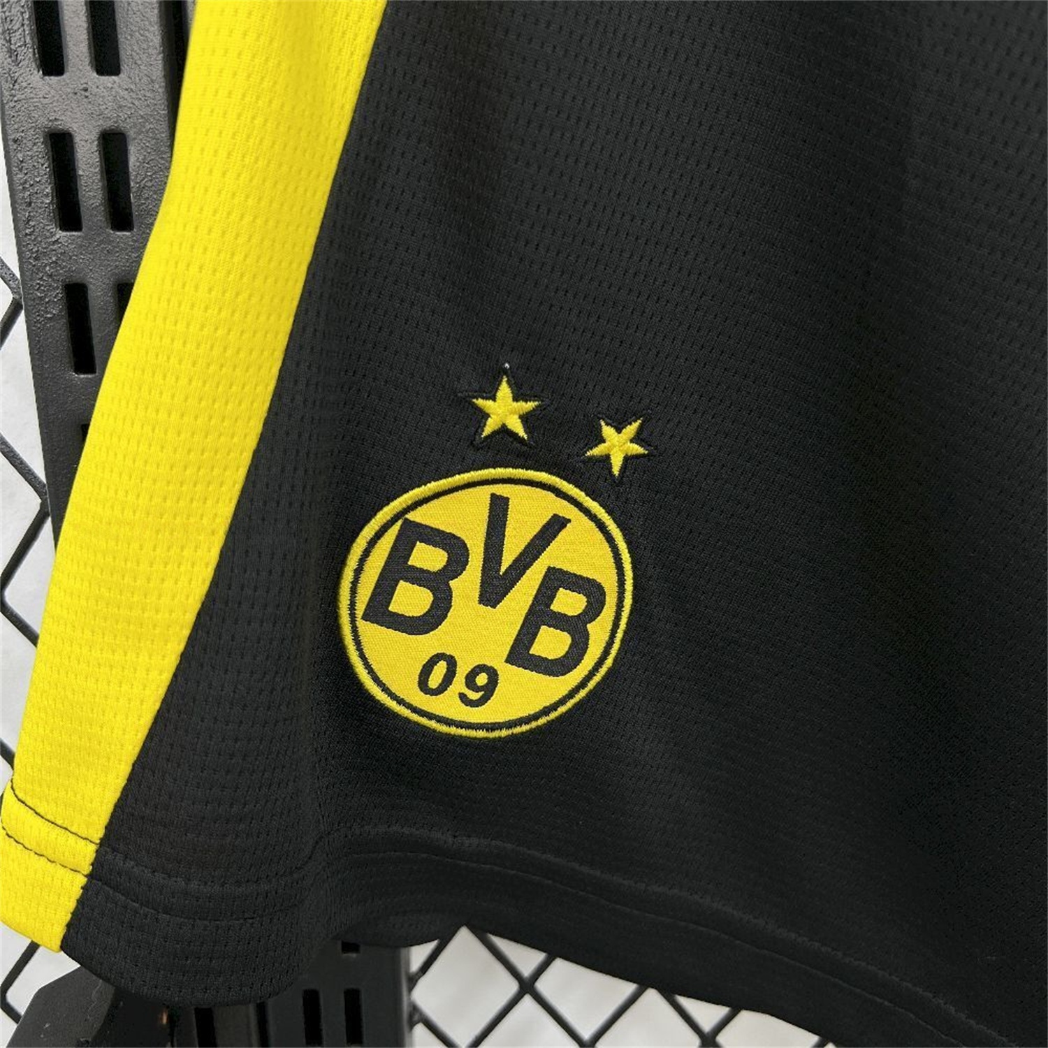 Dortmund 25-26 Home Black Shorts - Fans Version - UnitedFutballJersey