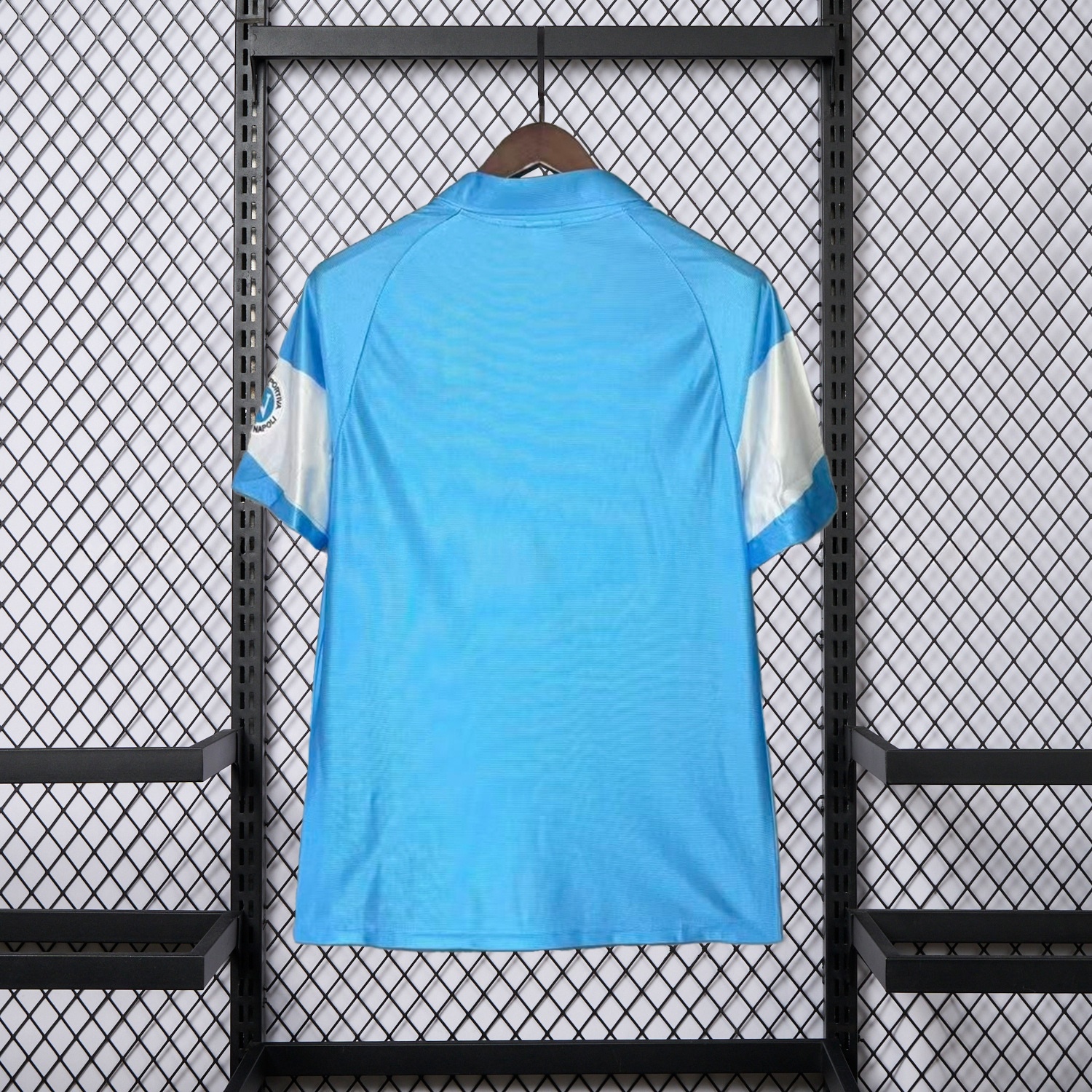 Retro Napoli 1990-91 Home 2 Sky Blue And White Jersey - UnitedFutballJersey